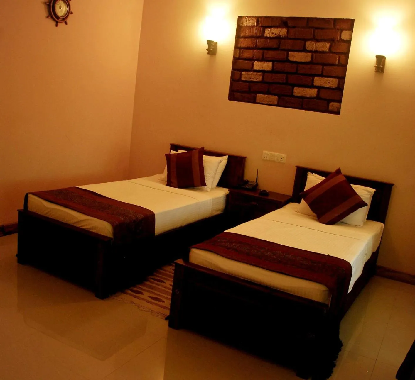 Bed in Vintara Eco Resort