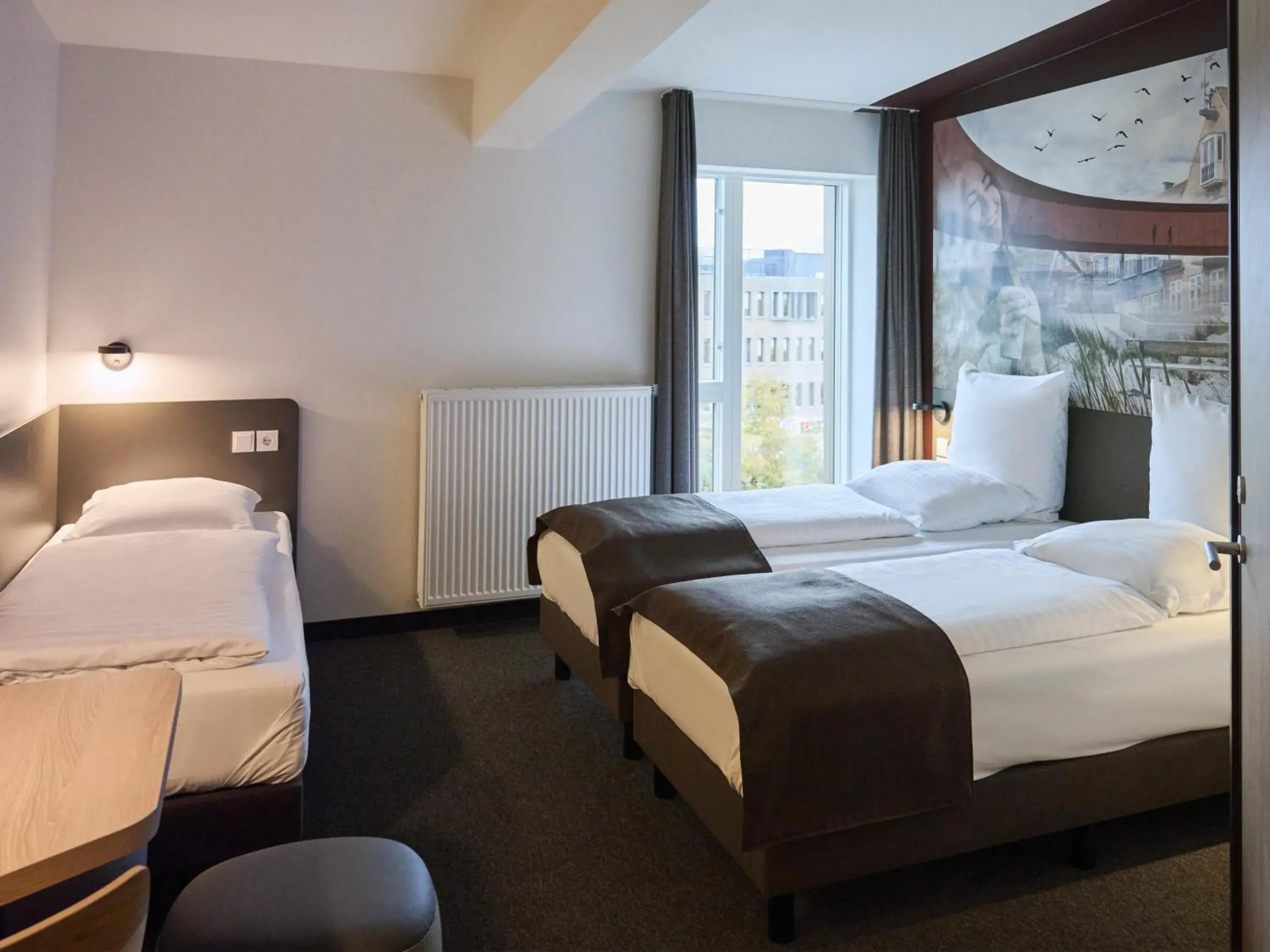 Comfort Triple Room - single occupancy in B&B HOTEL Vejle Comfort Triple Room - single occupancy in B&B HOTEL Vejle