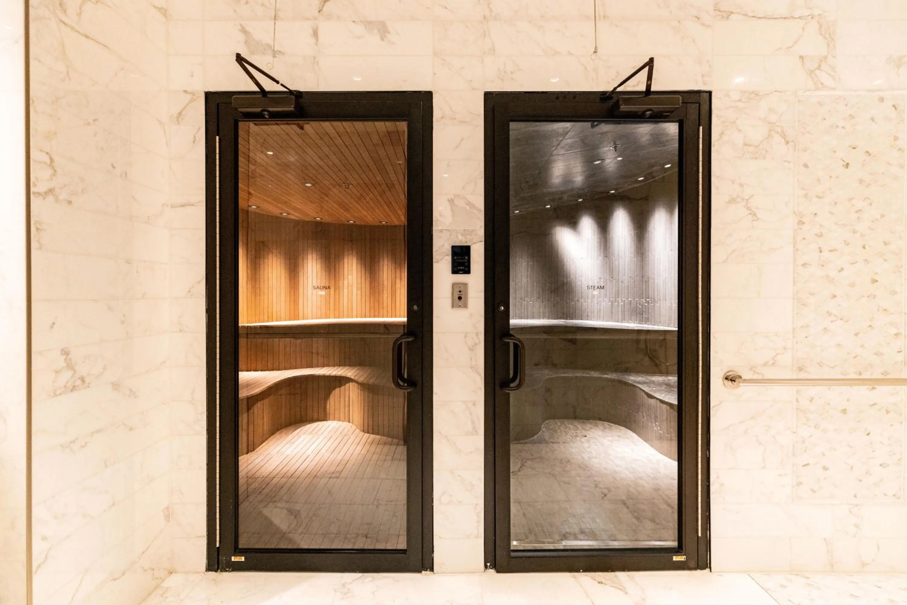 Sauna in Hôtel Swexan
