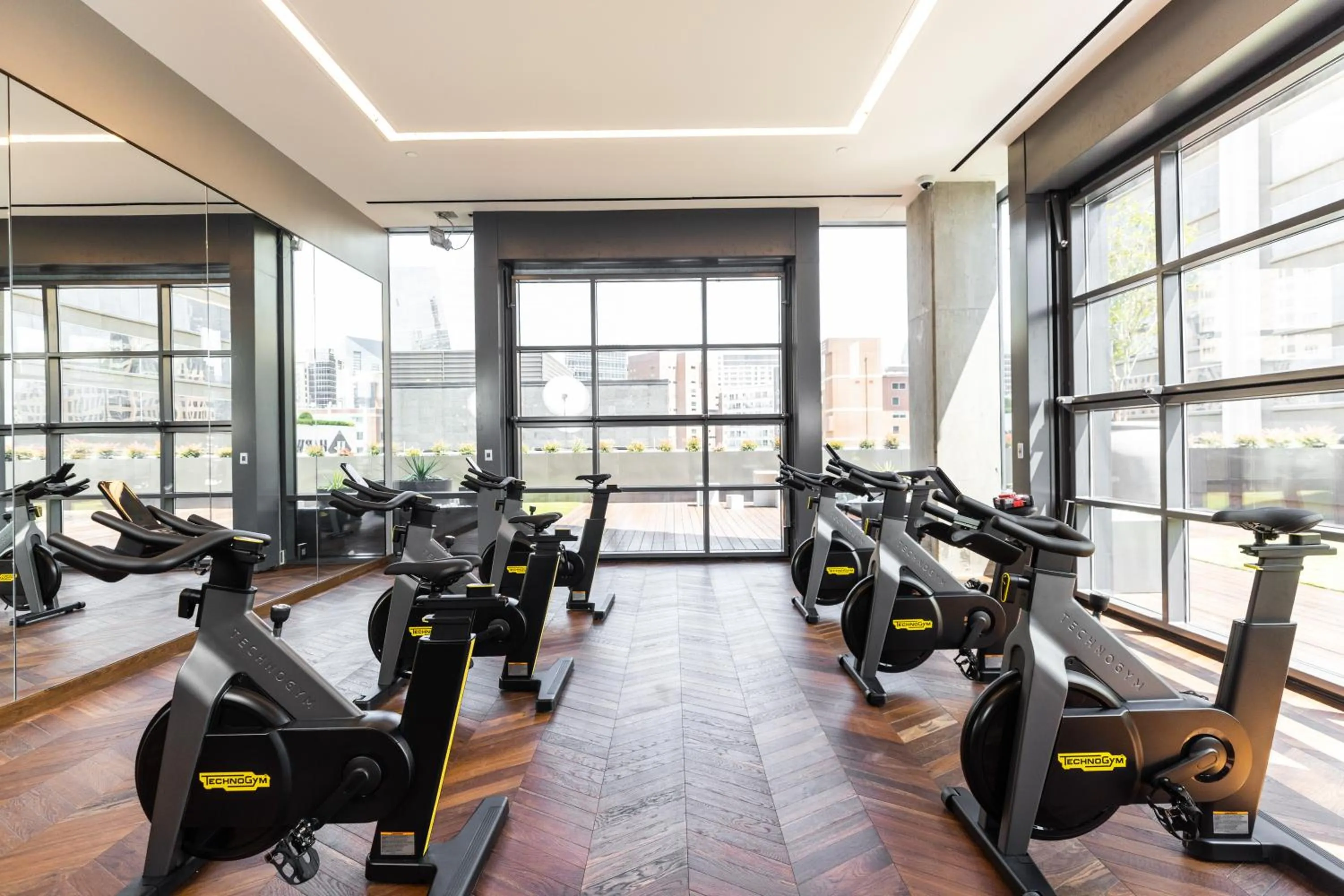 Fitness centre/facilities in Hôtel Swexan