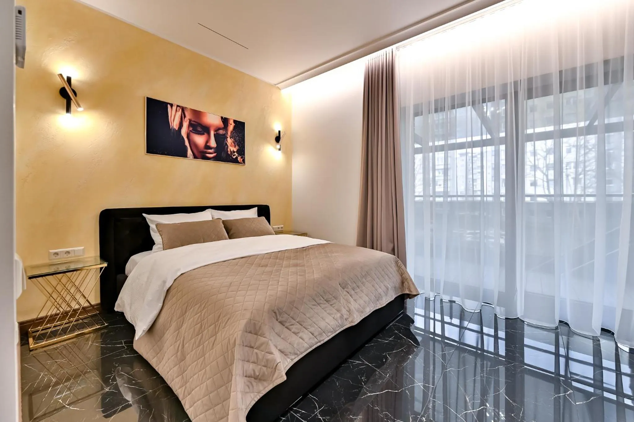 Bed in Diamond svečių namai