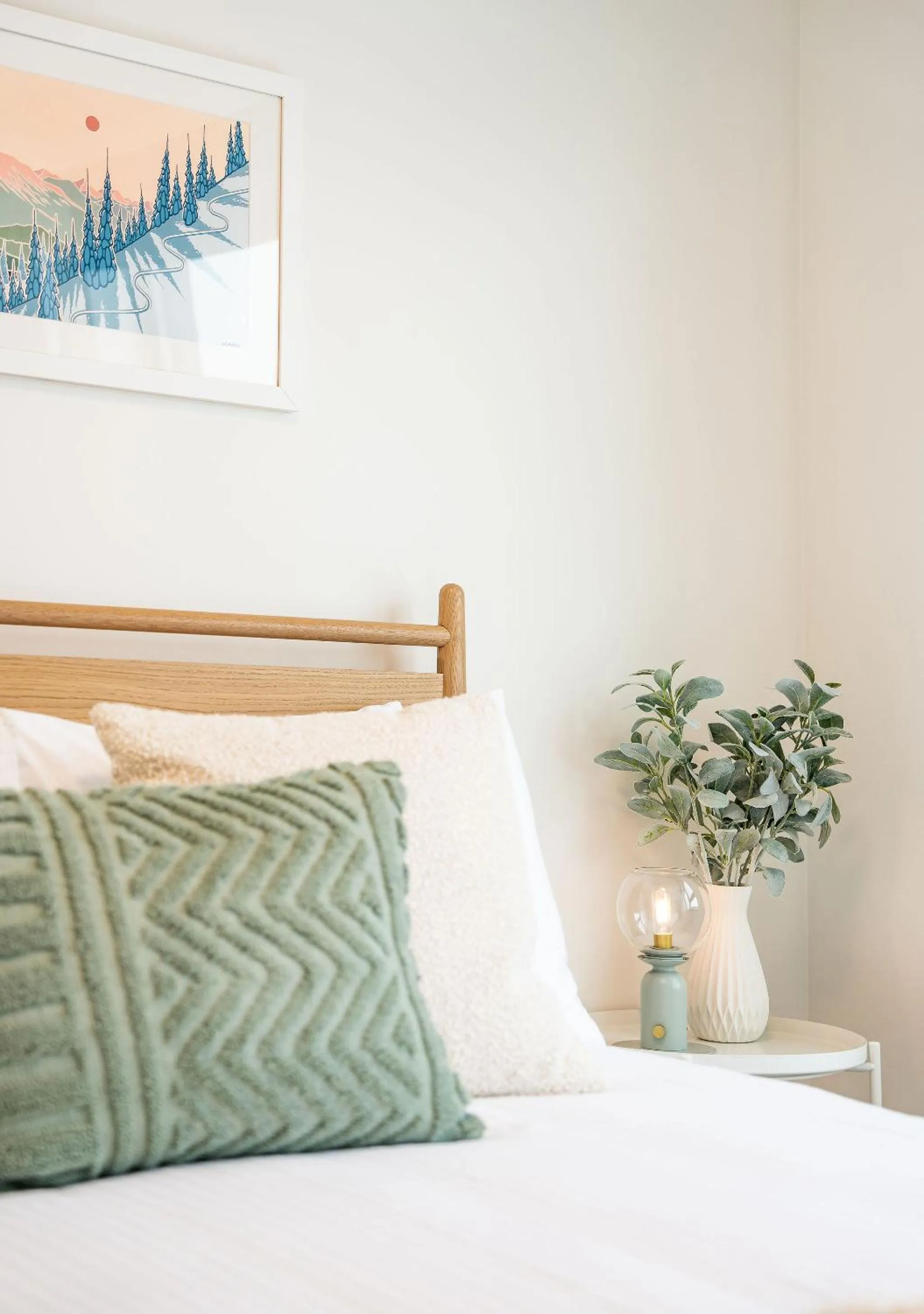 Bed in Adanac by Revelstoke Vacations