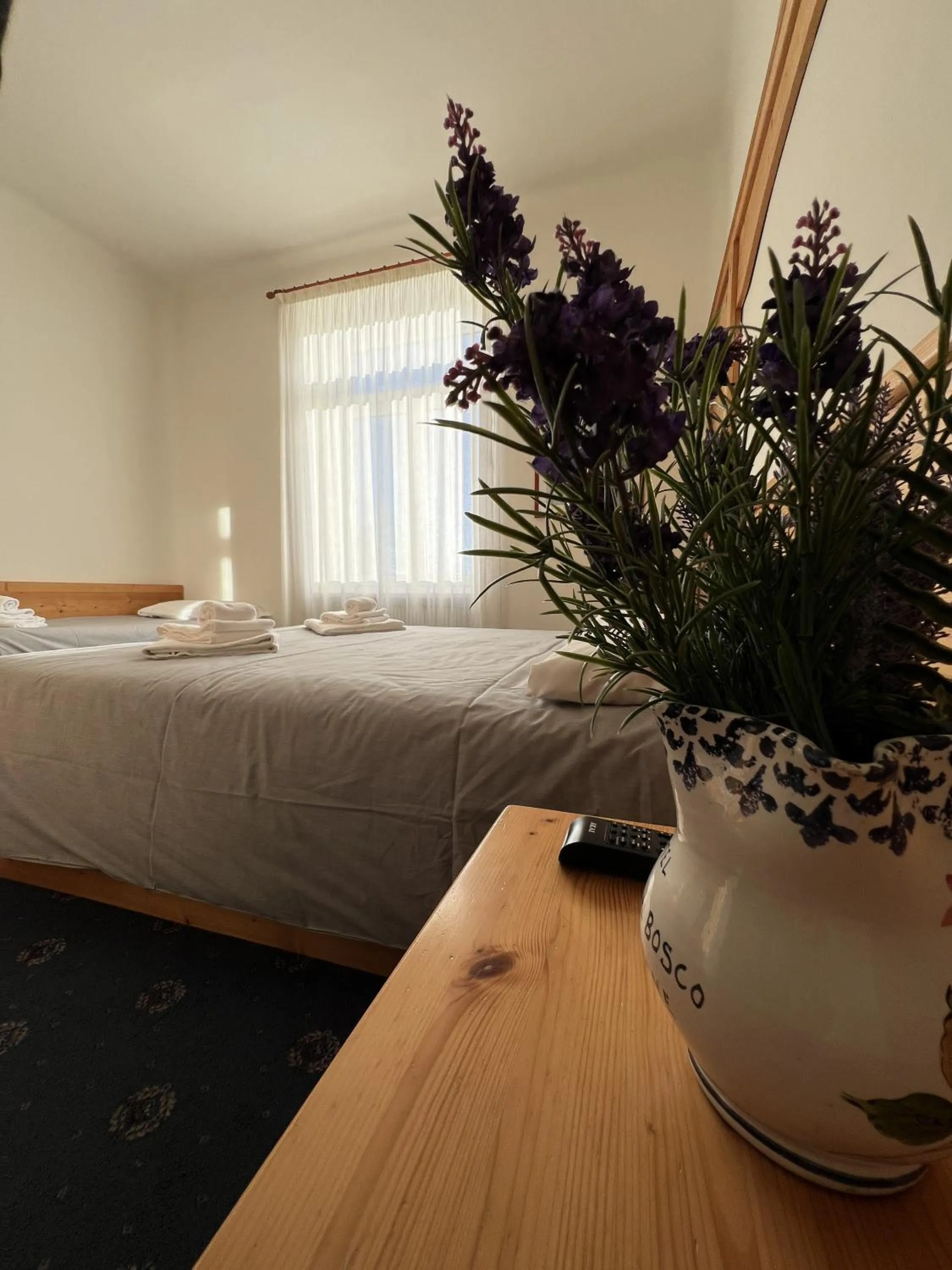 Bed in Hotel Regina del Bosco