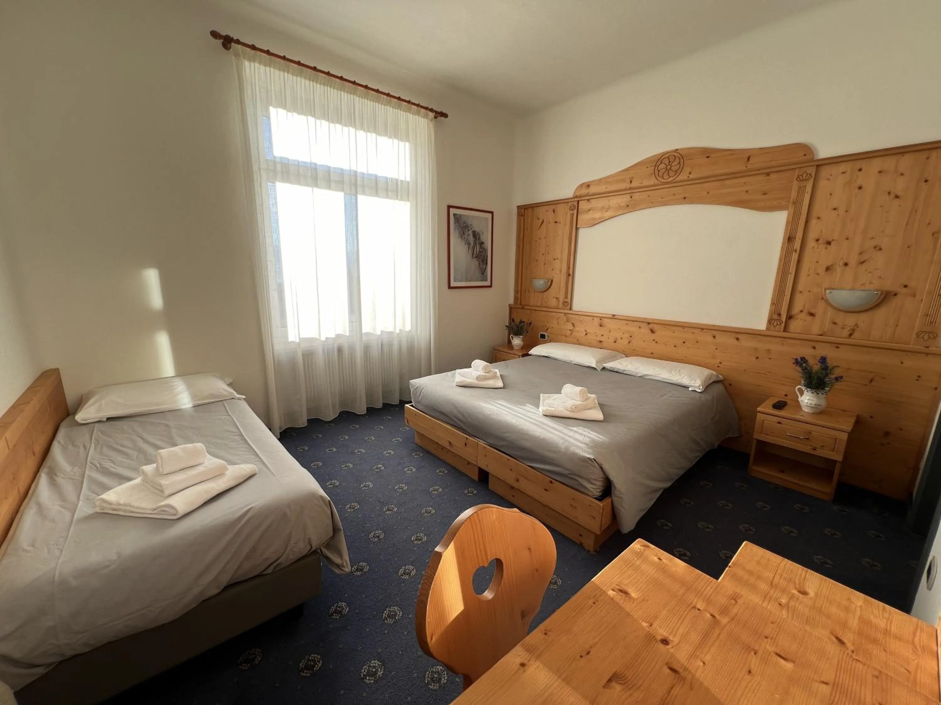 Bed in Hotel Regina del Bosco