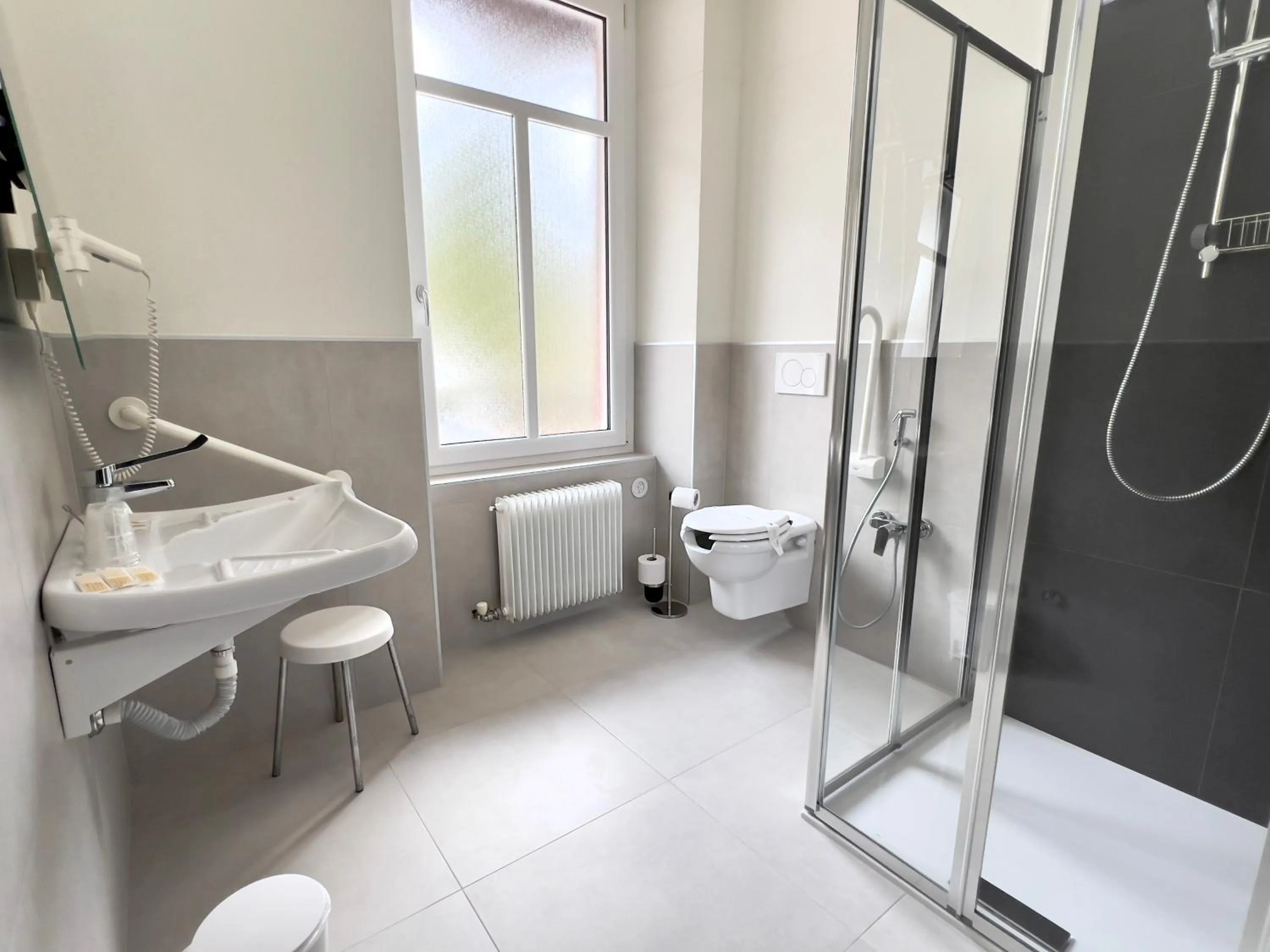 Bathroom in Hotel Regina del Bosco