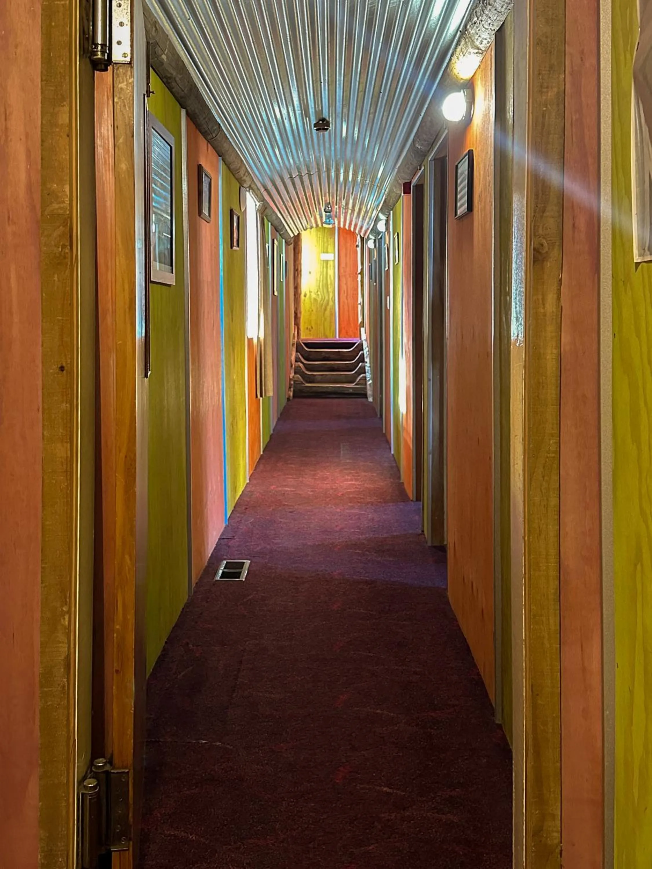 Parking in The Crossing Lodge & Backpackers