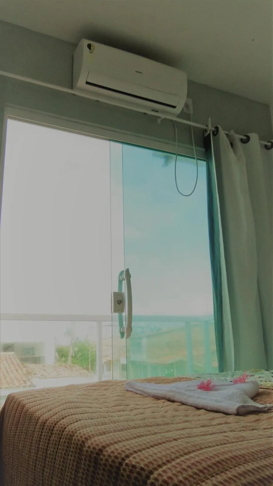 Bed in Pousada Diana Maragogi