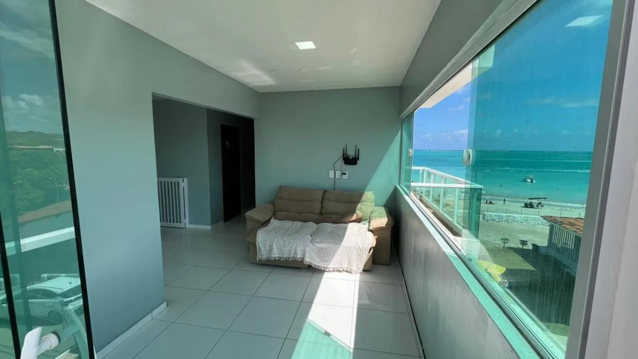 Living room, Bed in Pousada Diana Maragogi