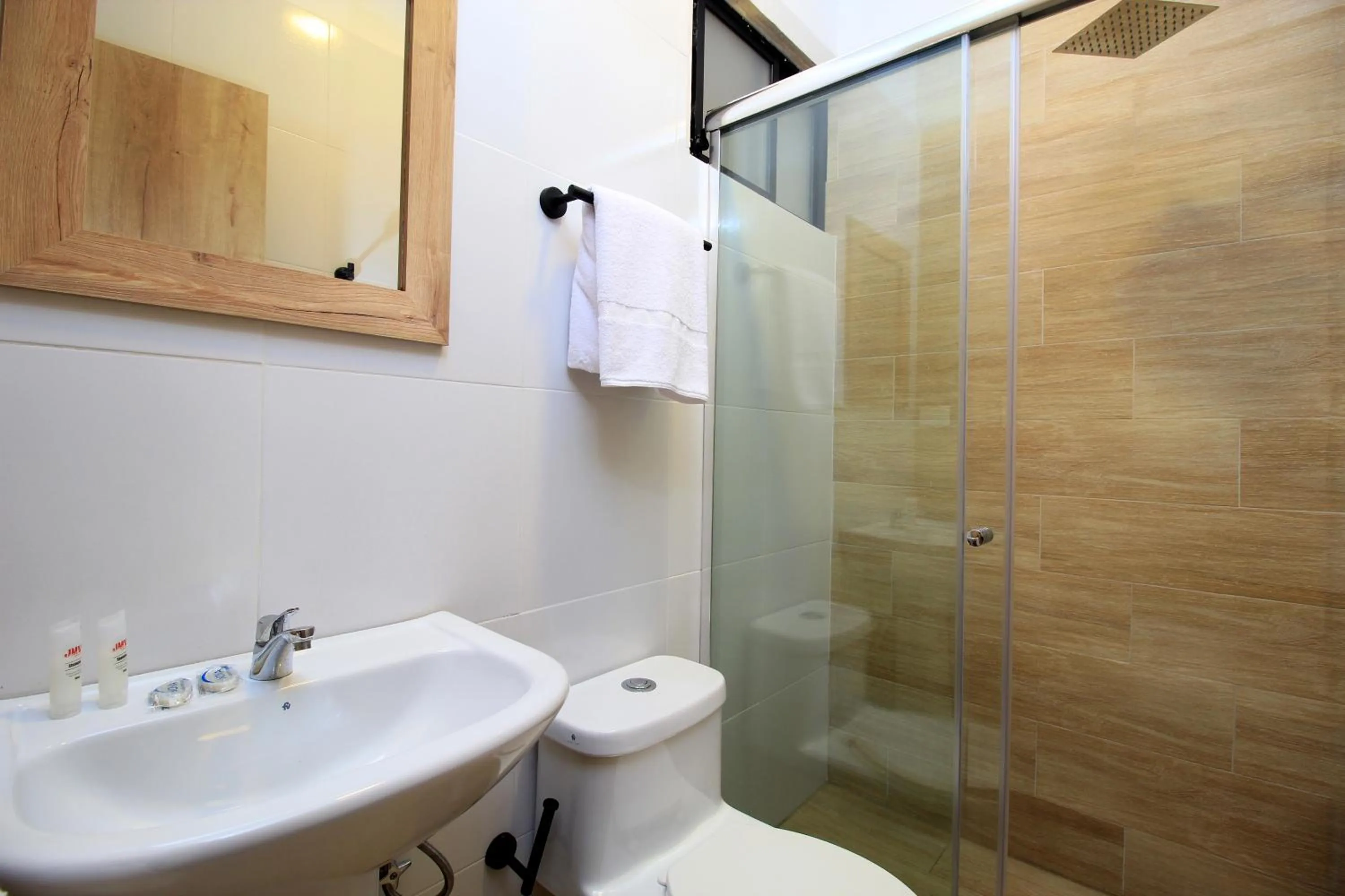 Shower in Apart Hotel Casa Blanca