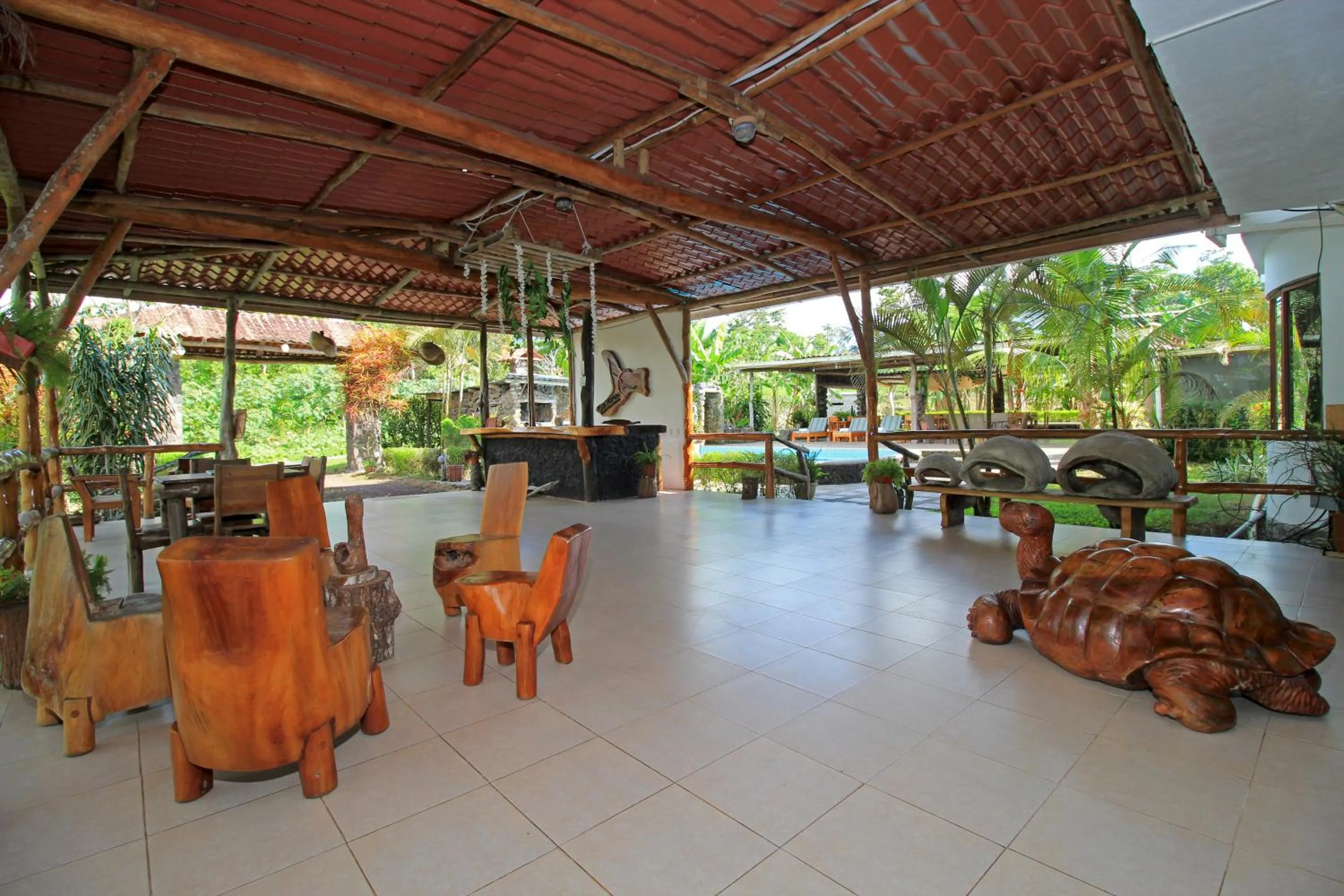 Lobby or reception in Natura Gardens Galápagos