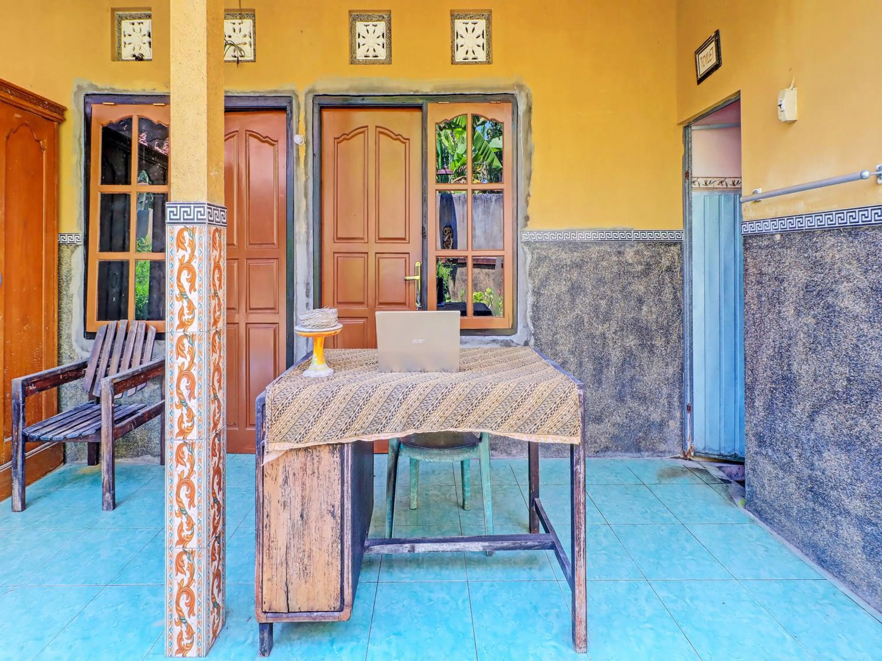 Lobby or reception in Hotel O Sekar Jagat Near Pantai Baluk Rening