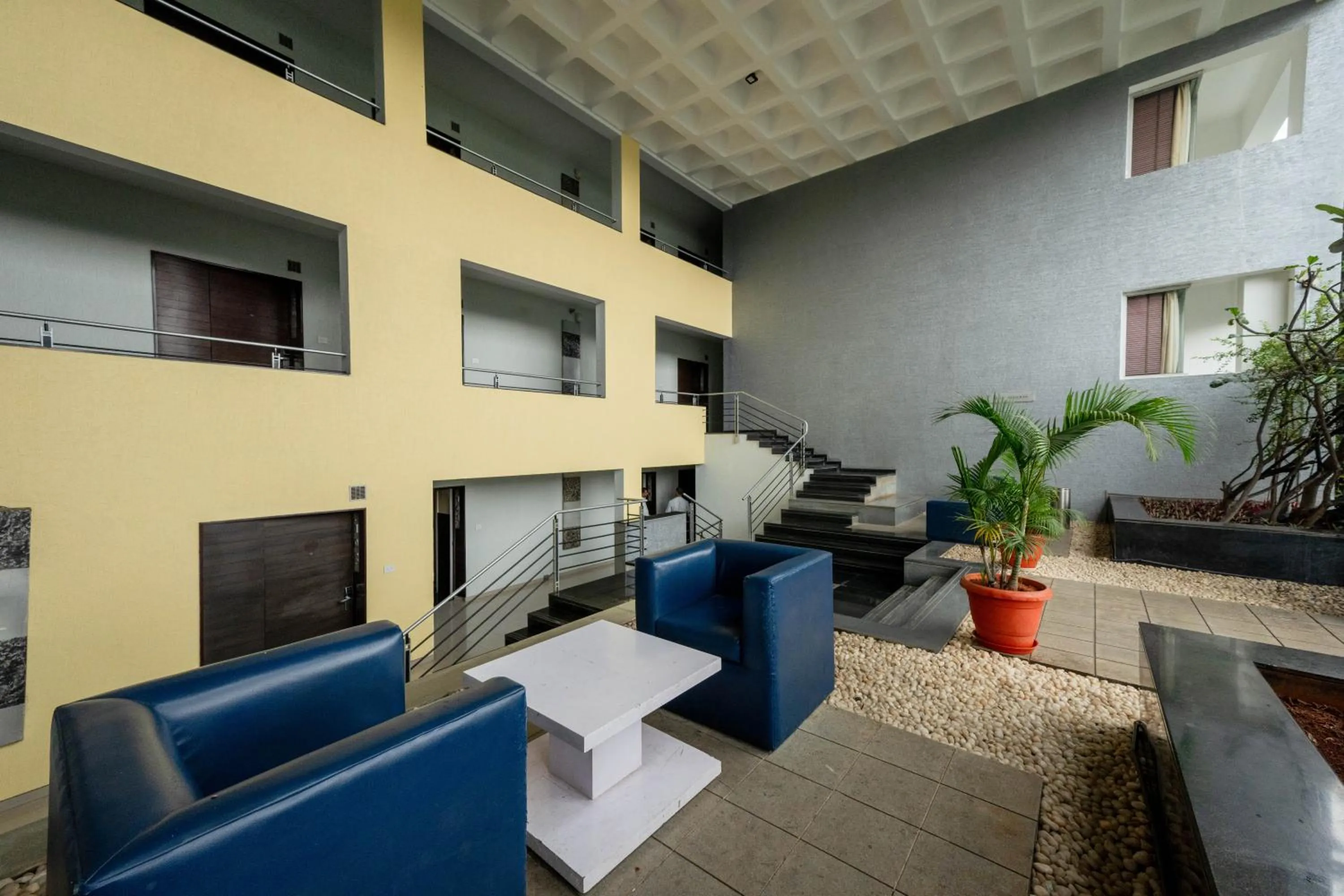 Seating area in THE WOODROSE