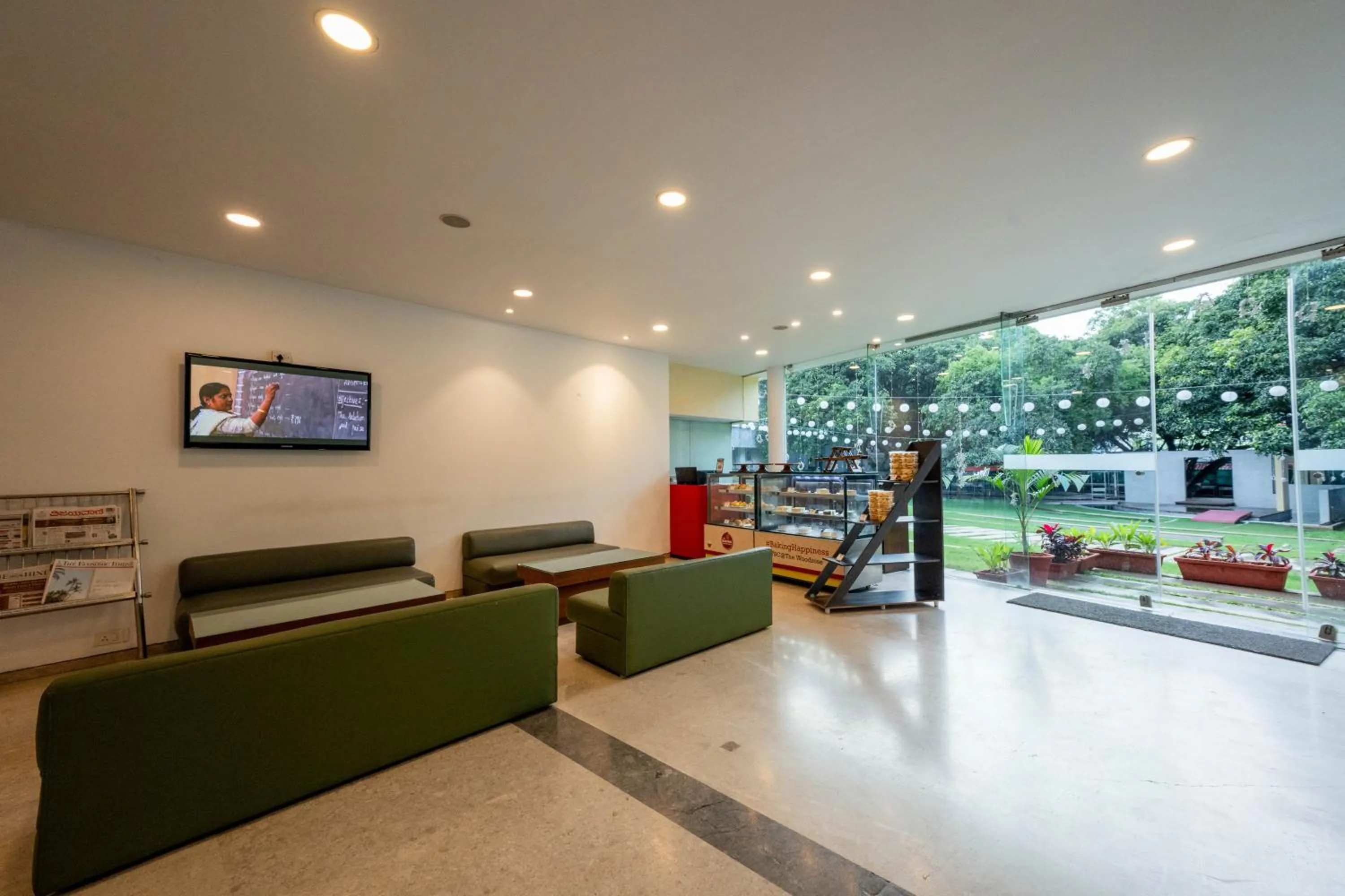 Seating area in THE WOODROSE