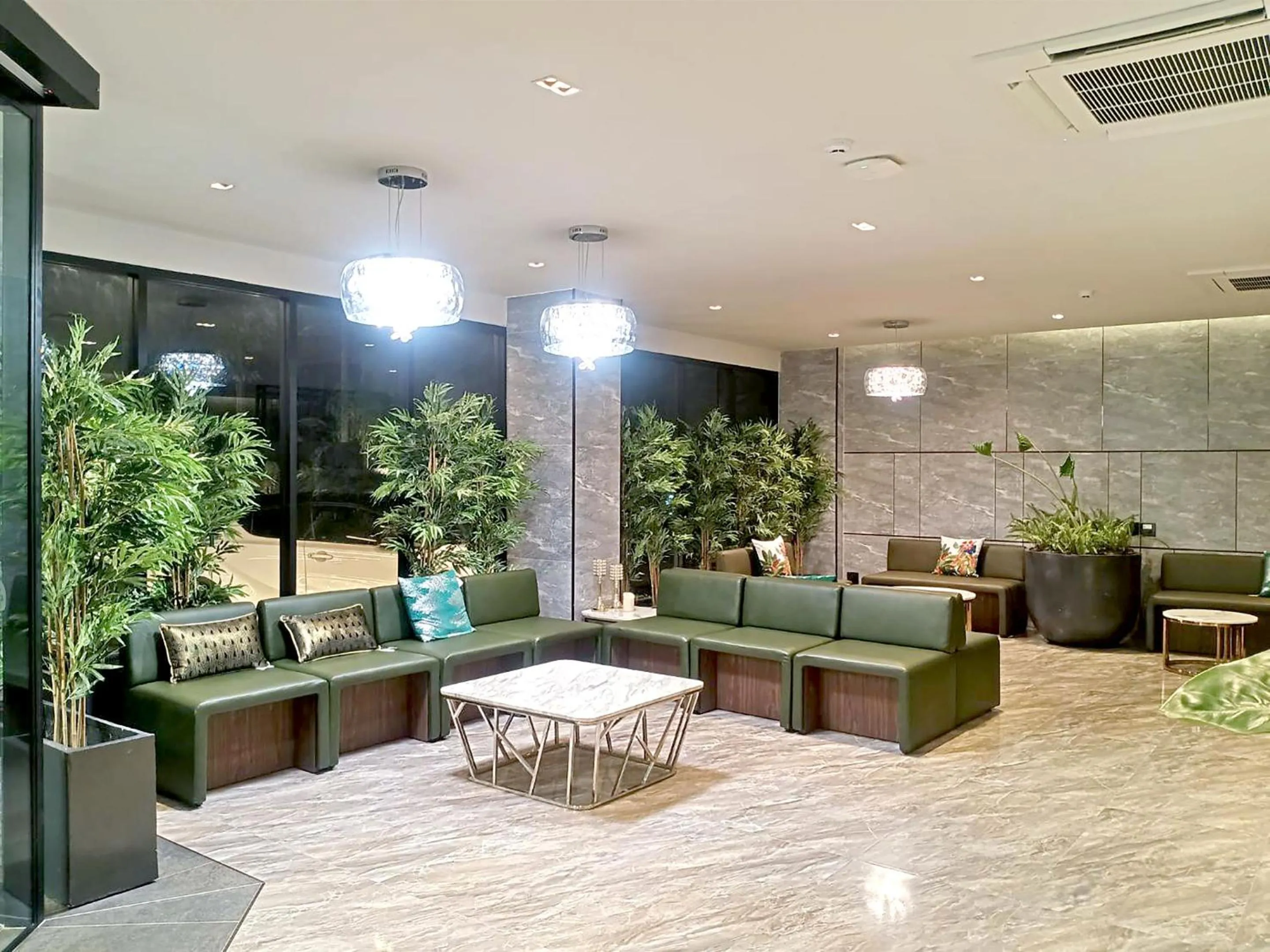 Lobby or reception in The 9 Residence Hotel