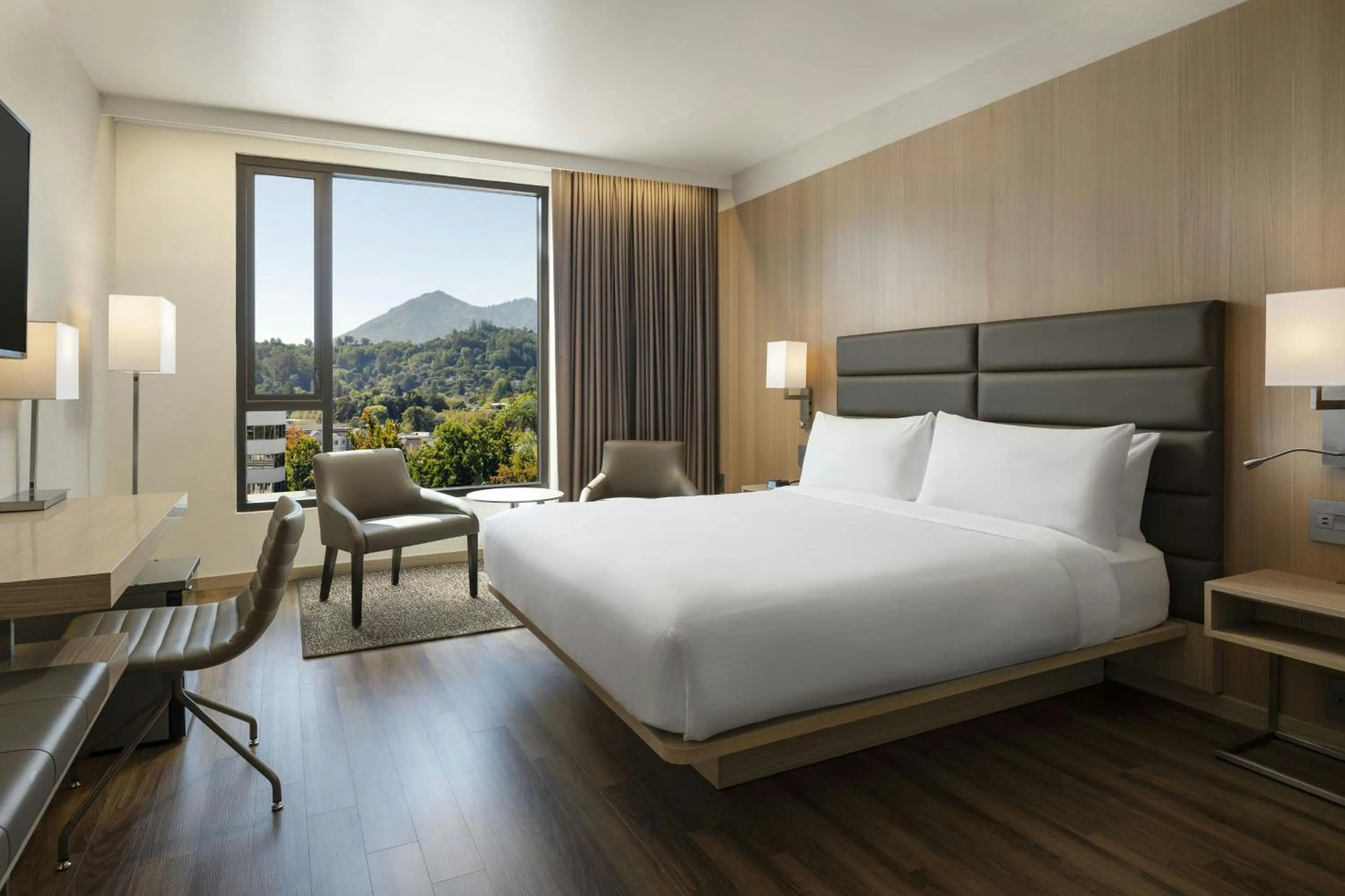 Photo of the whole room, Bed in AC Hotel San Rafael Downtown