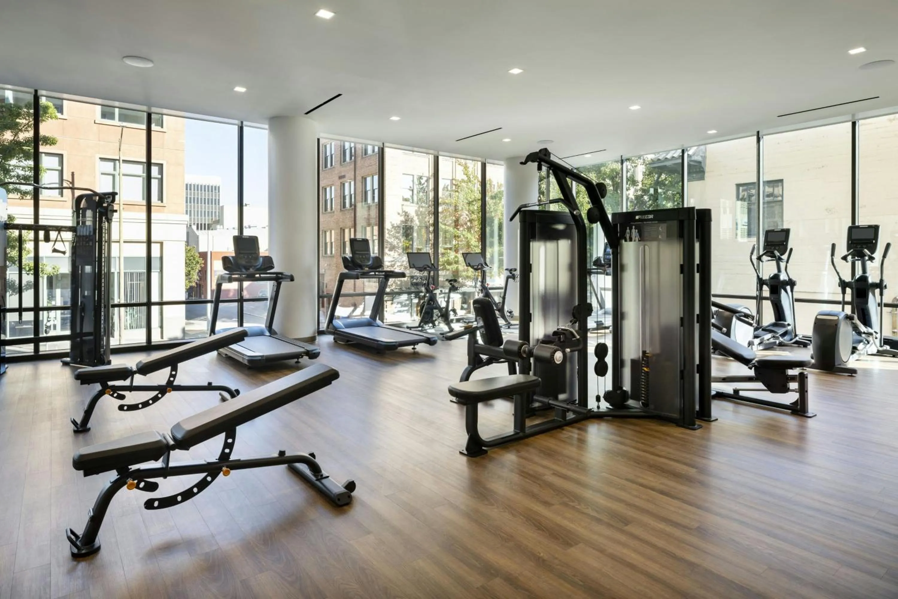 Fitness centre/facilities in AC Hotel San Rafael Downtown