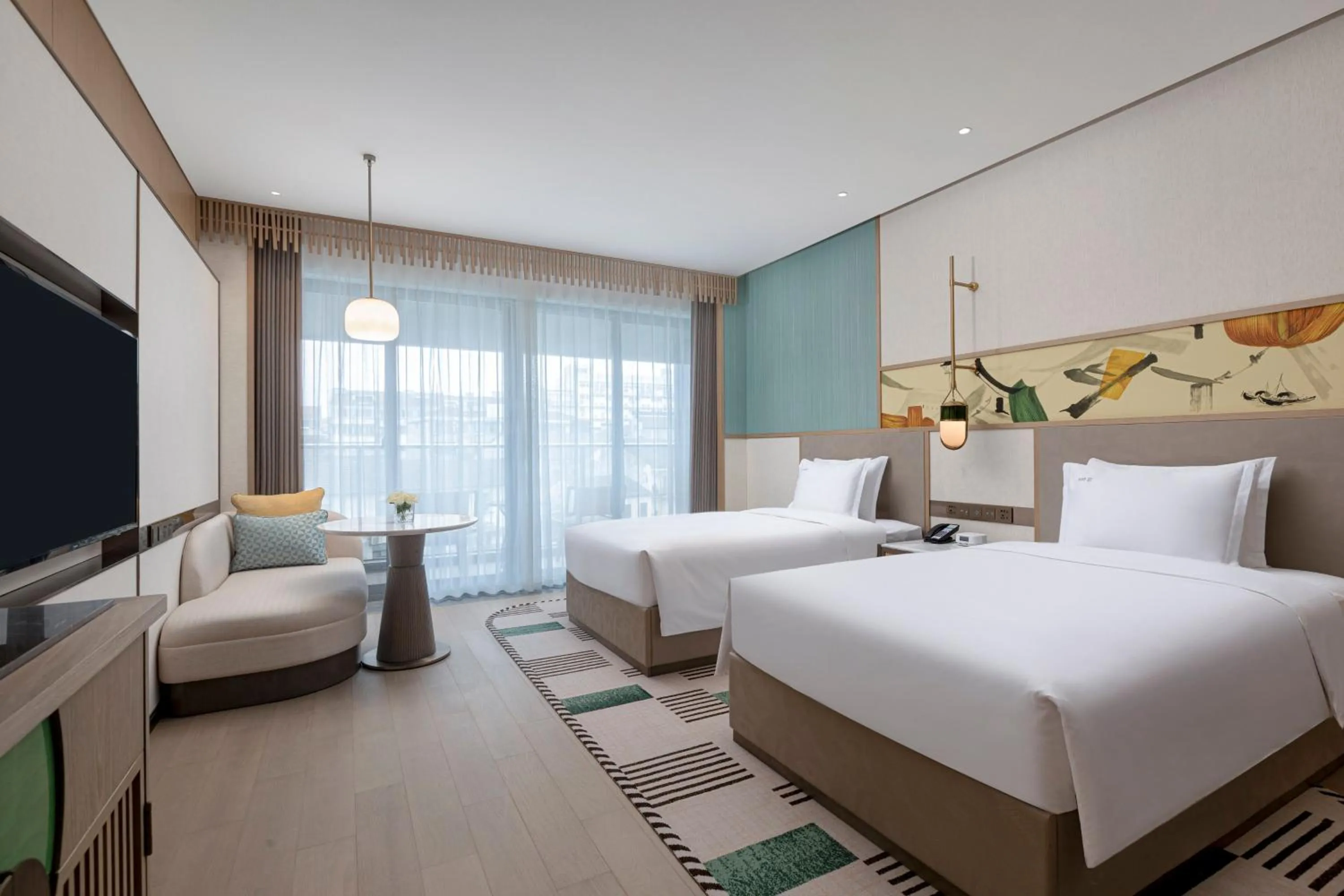 Photo of the whole room in Holiday Inn Deqing Xinshi Ancient Town, an IHG Hotel