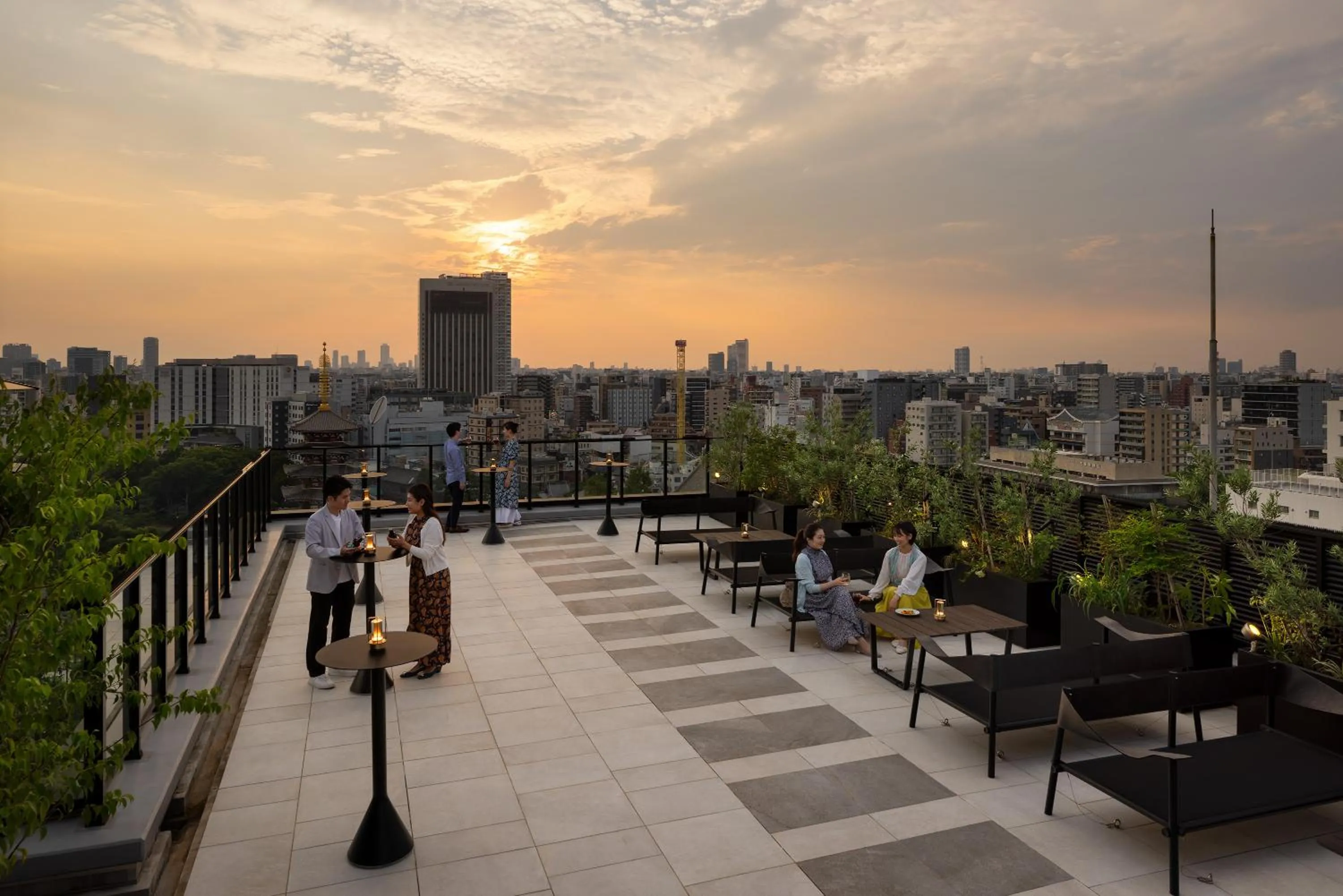 Balcony/Terrace in OMO3 Asakusa by Hoshino Resorts