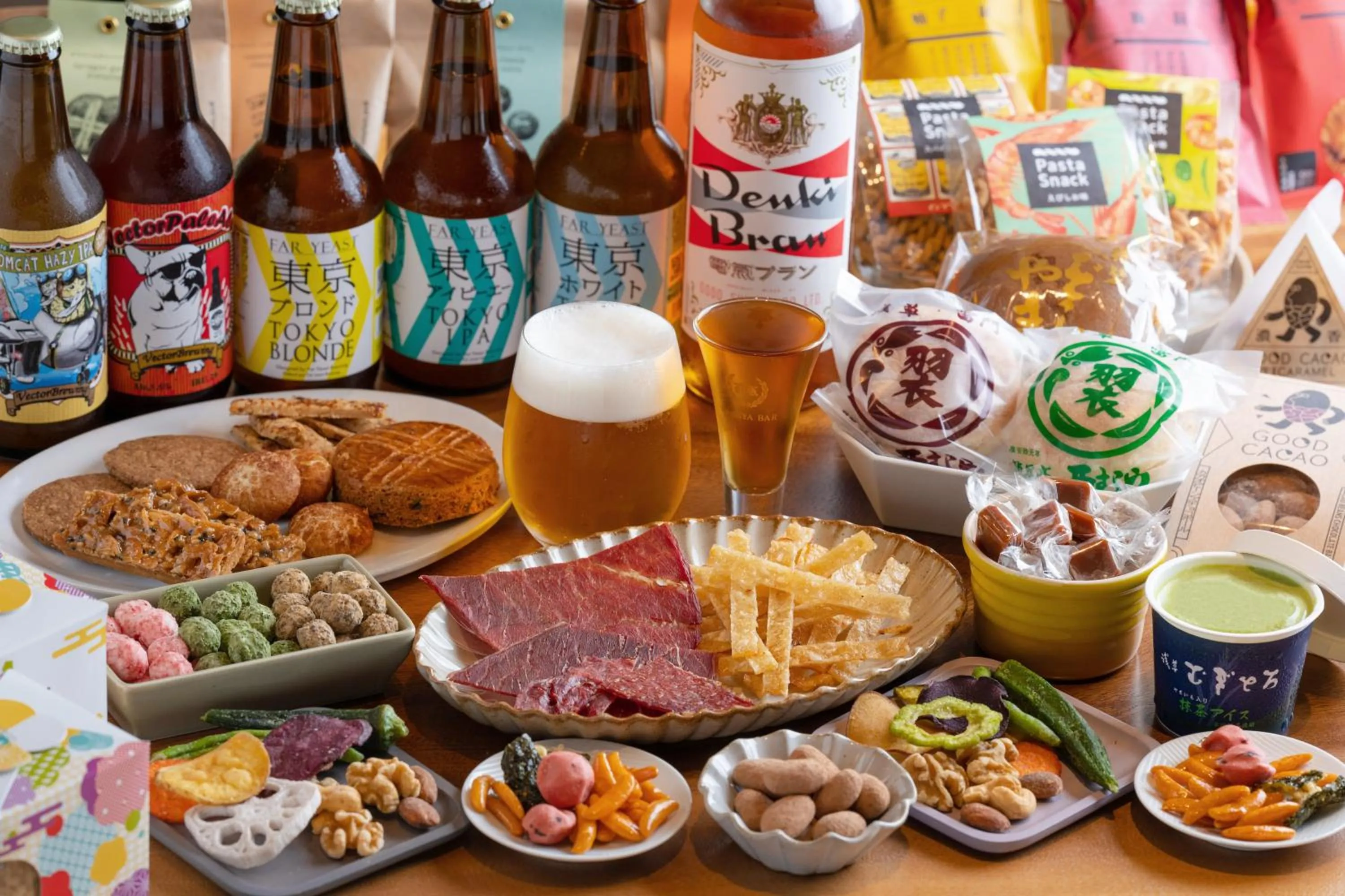 Food and drinks in OMO3 Asakusa by Hoshino Resorts