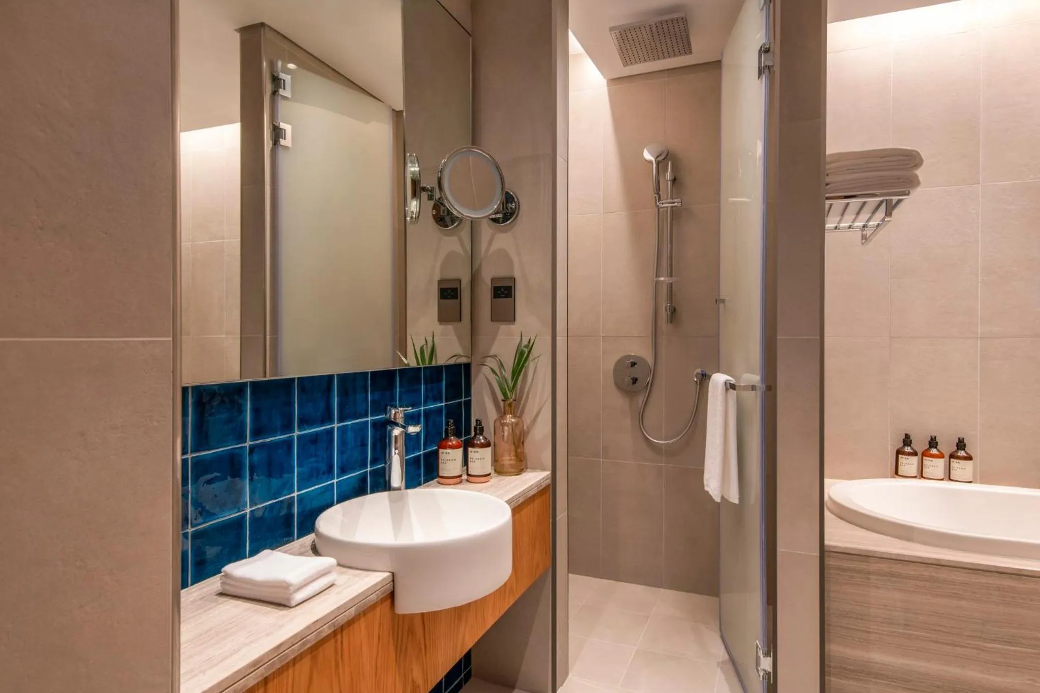 Bathroom in Abesq Doha Hotel and Residences, an IHG Hotel