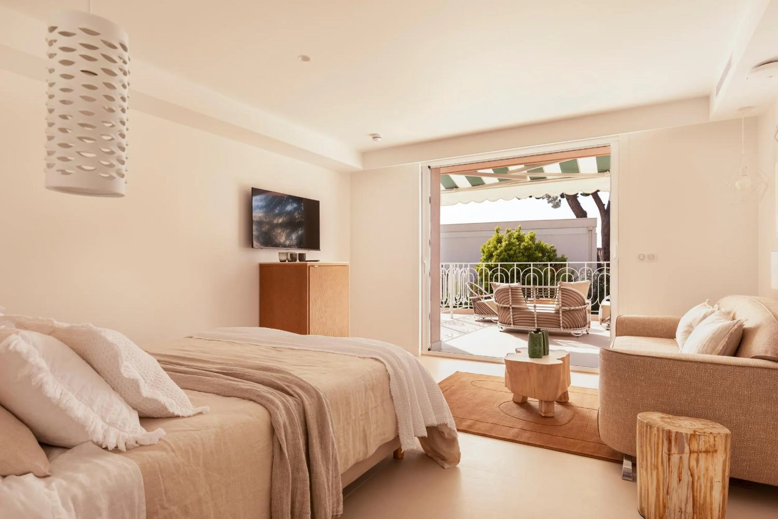 Living room in Maison Carla Rosa Cannes