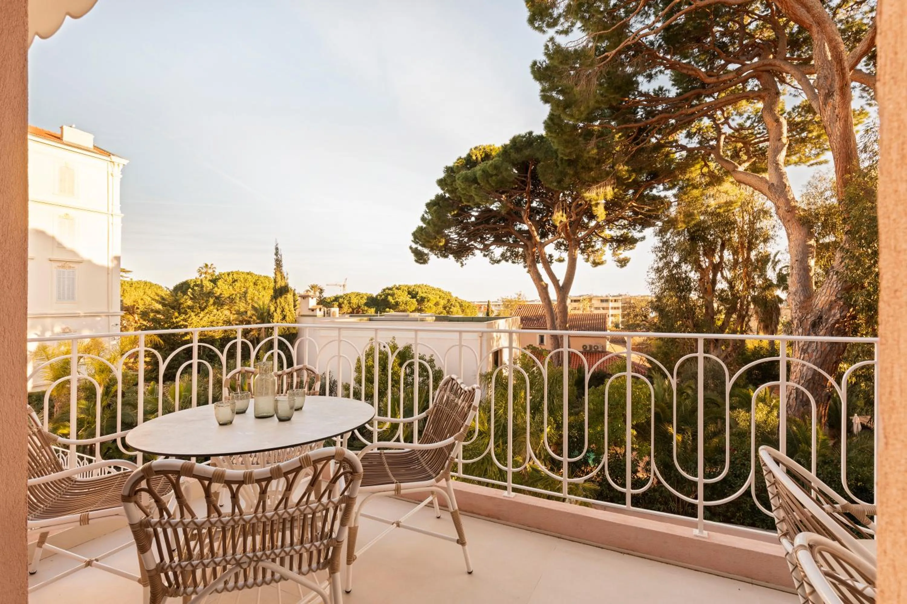 Balcony/Terrace in Maison Carla Rosa Cannes