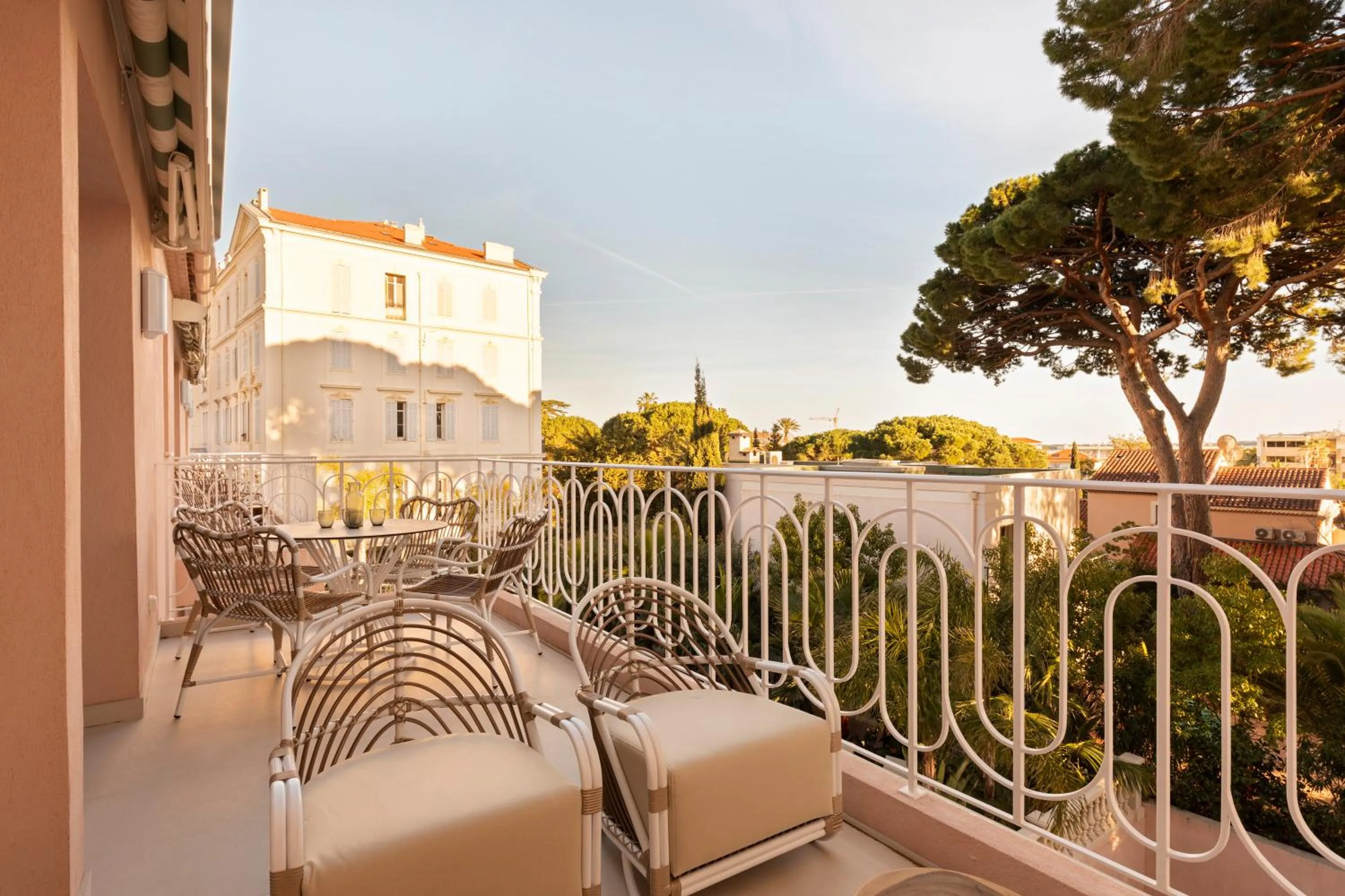 Balcony/Terrace in Maison Carla Rosa Cannes
