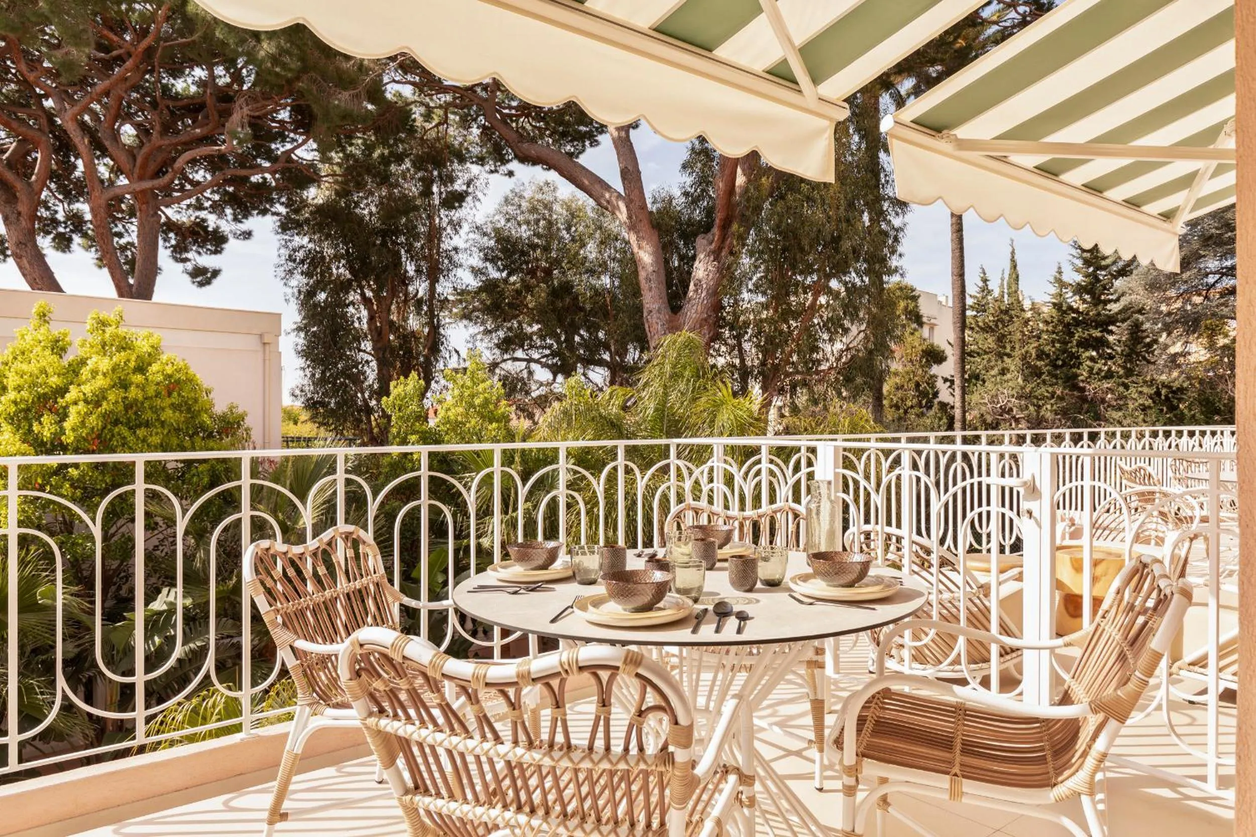 Balcony/Terrace in Maison Carla Rosa Cannes