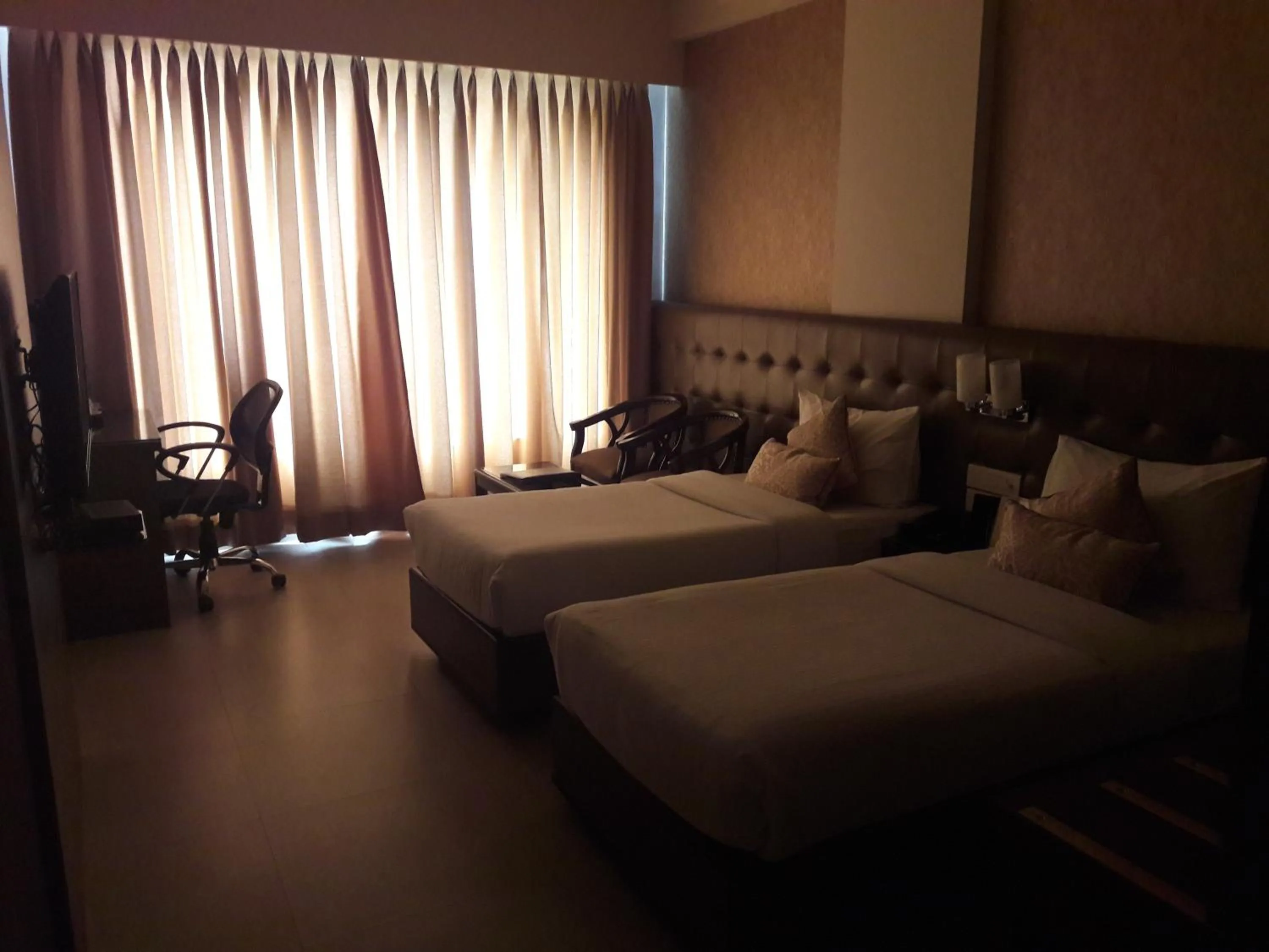 Bed in Hotel Ramaya