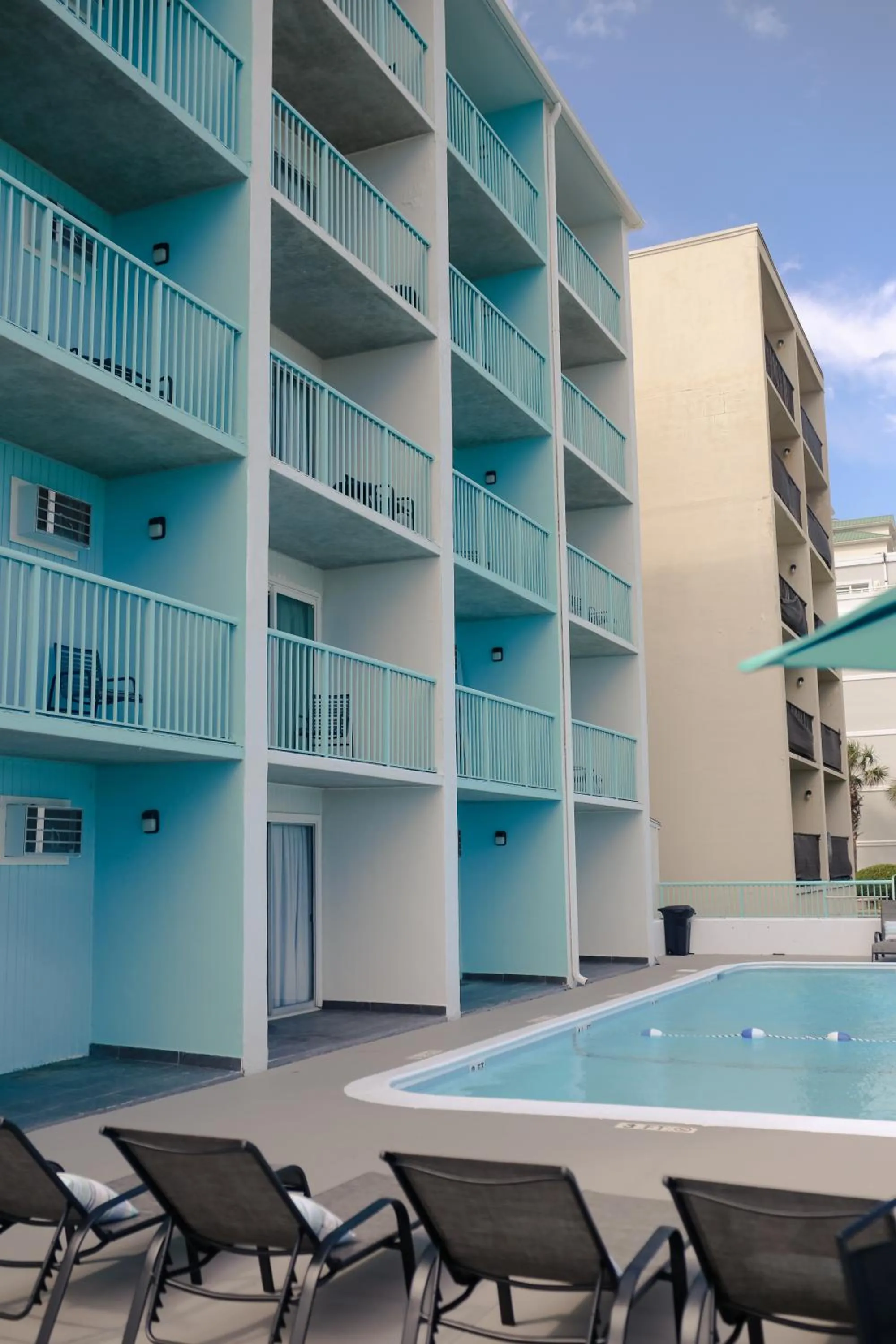 Property building in Southern Breeze Ocean Front Hotel