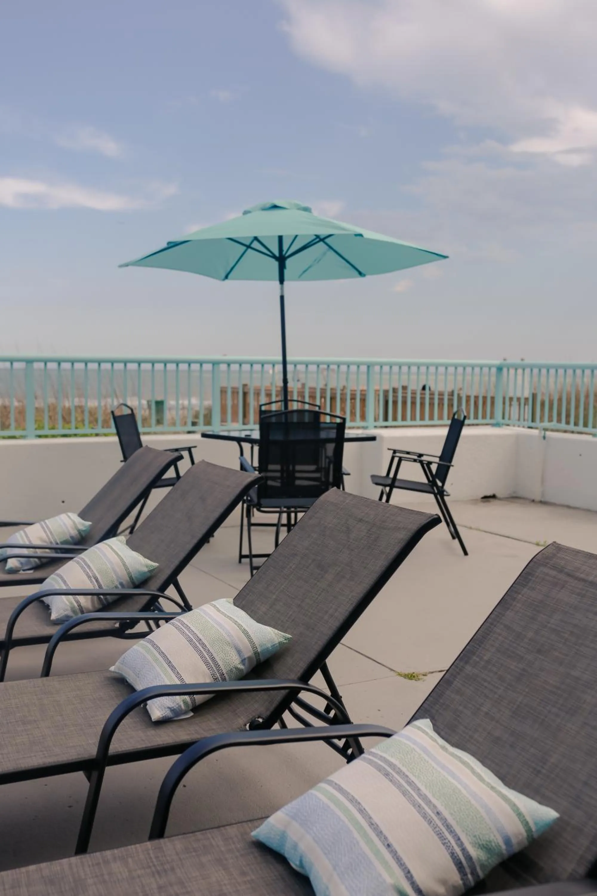 sunbed in Southern Breeze Ocean Front Hotel