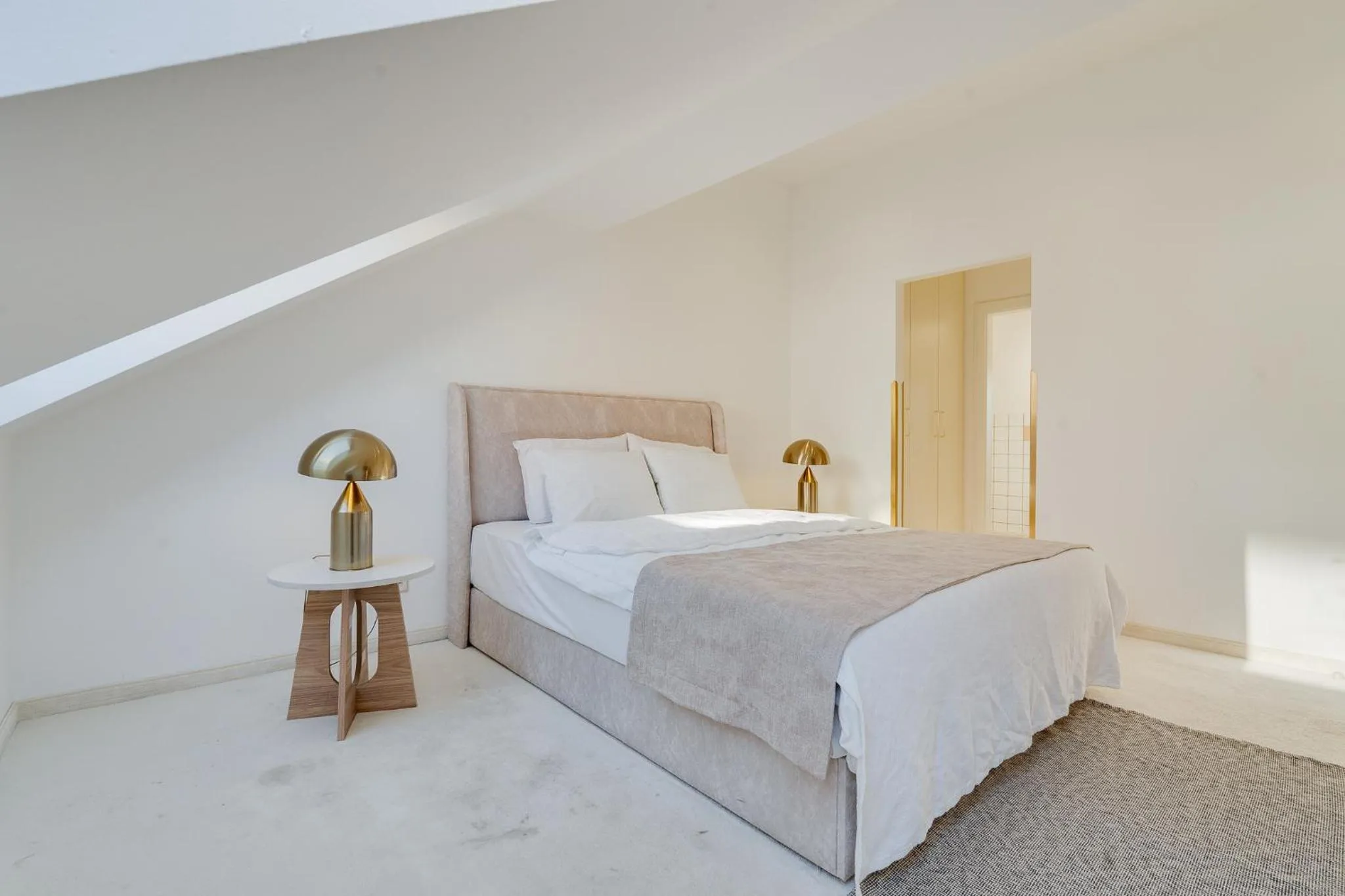 Bed in Atik Hotel Vienna