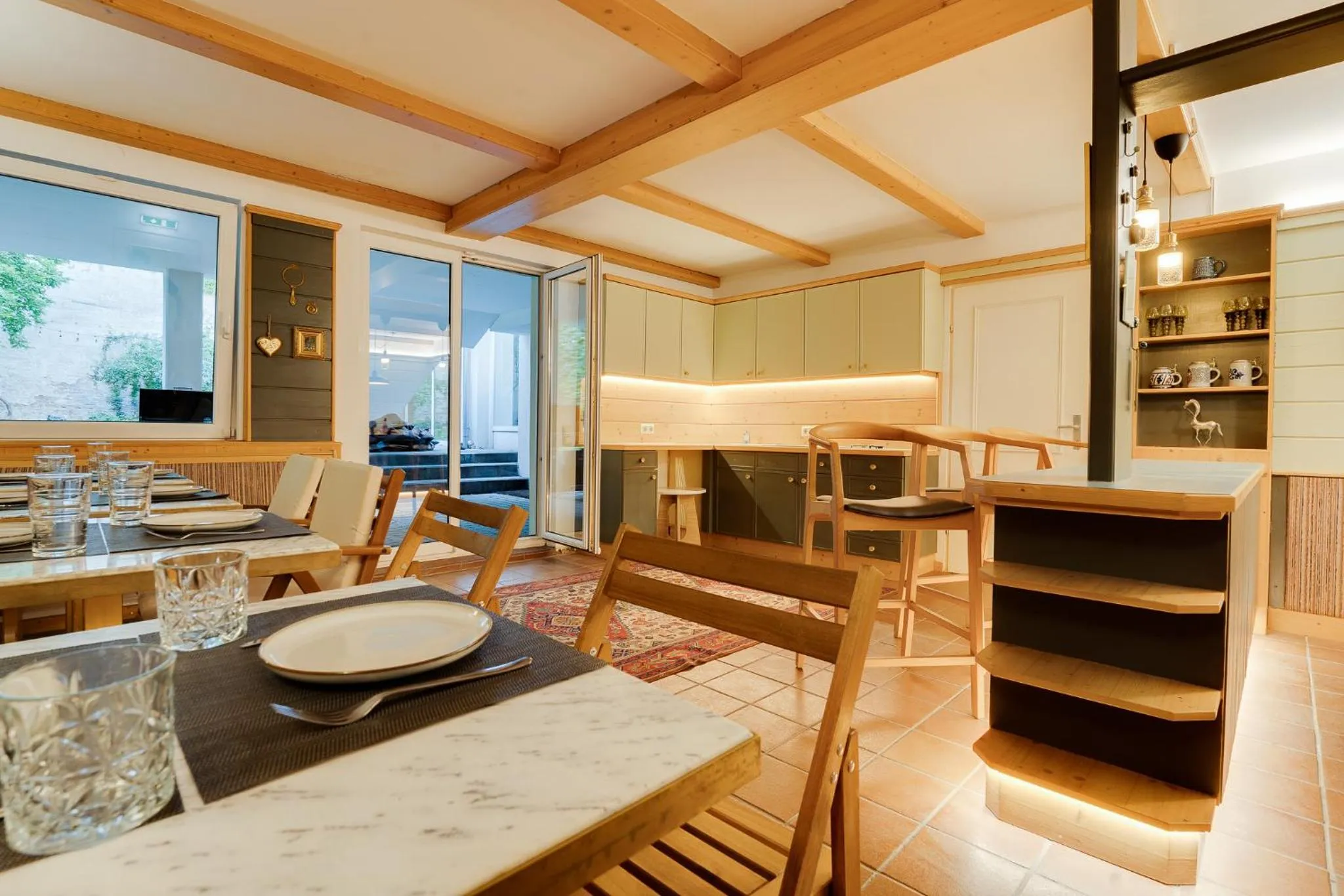 Seating area in Atik Hotel Vienna