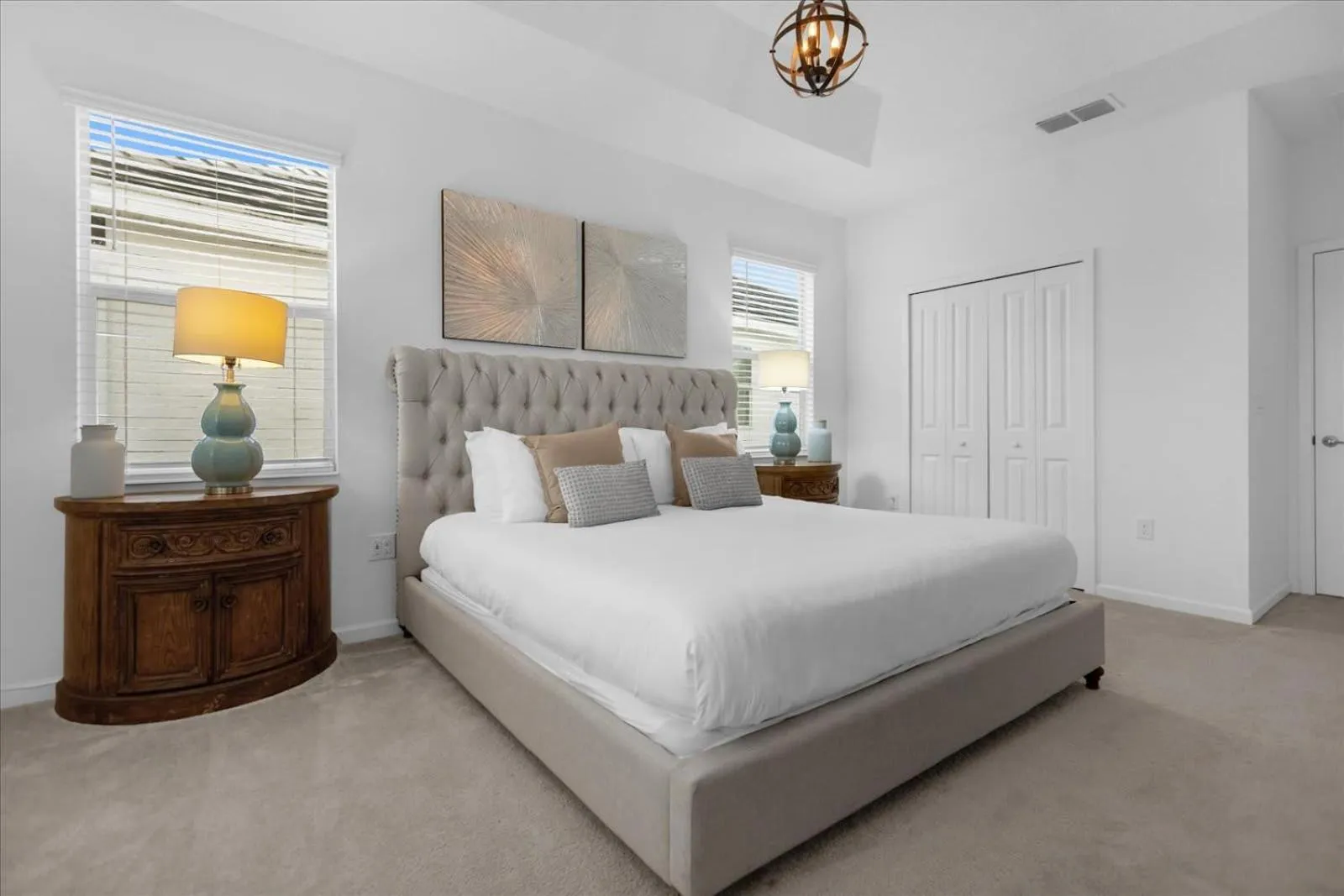 Bed in 5BR Family Home with Pool & Hot Tub Near Disney