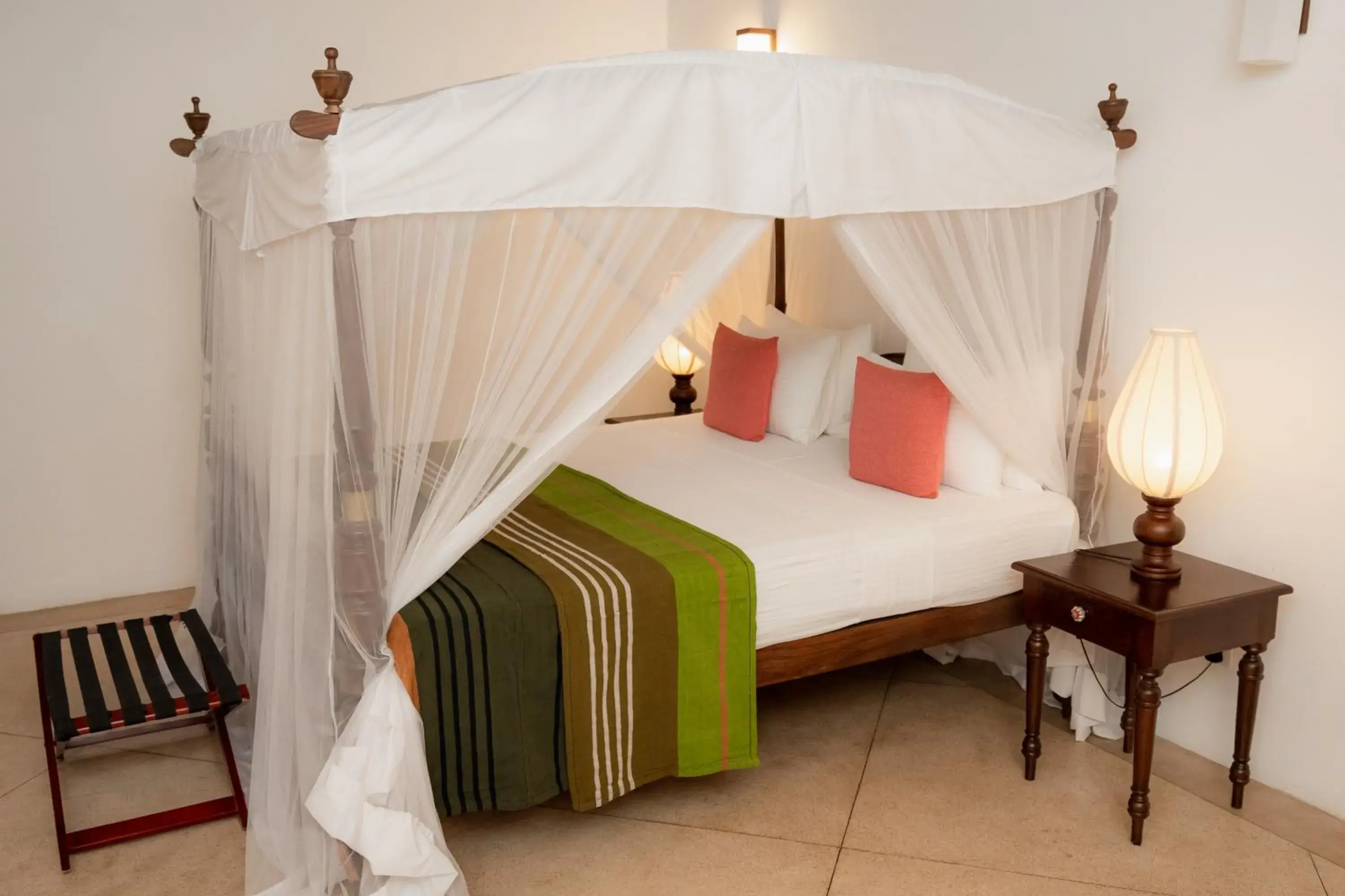 Deluxe Double Room with Balcony in GALLE HERITAGE VILLA Deluxe Double Room with Balcony in GALLE HERITAGE VILLA