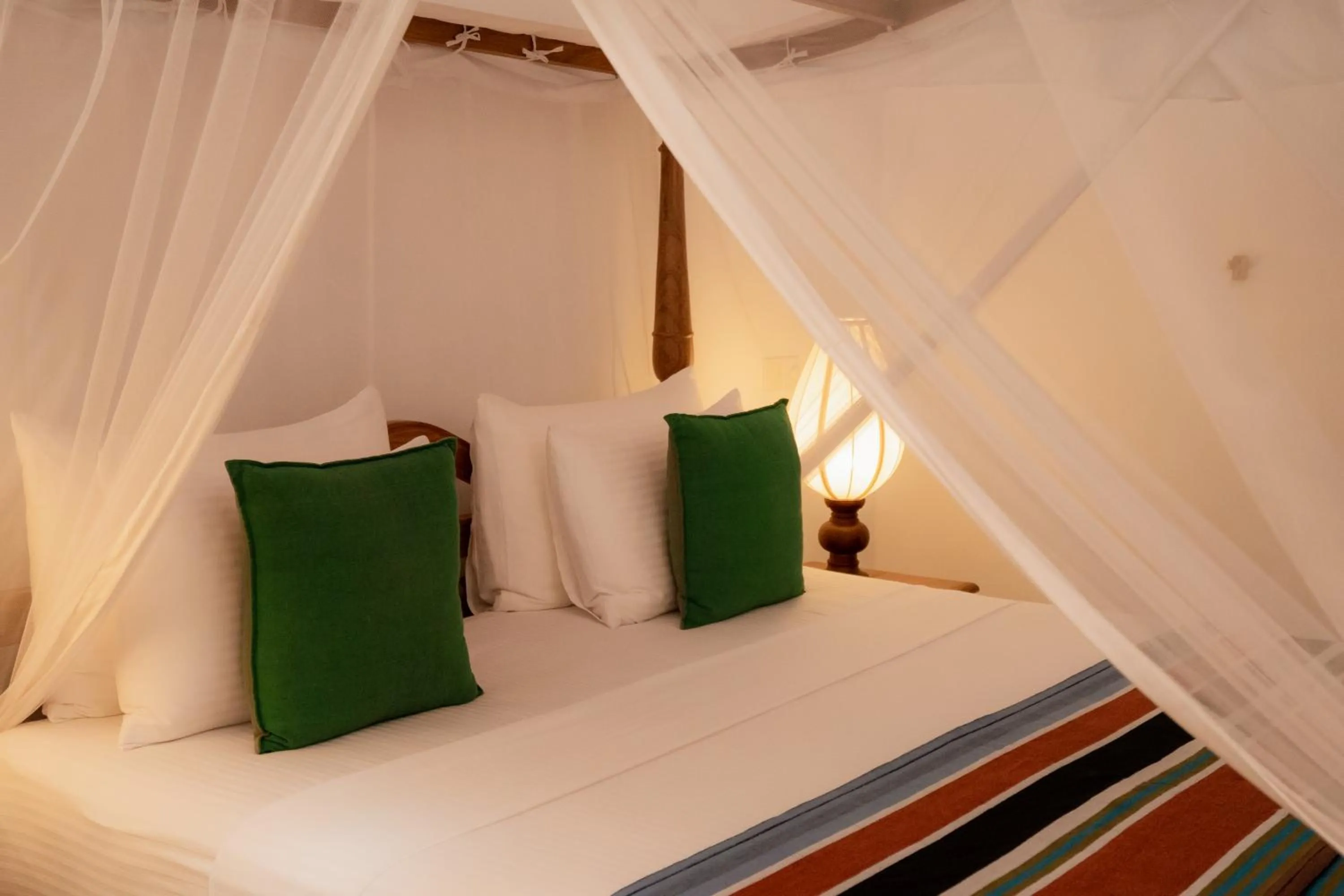 Bed in GALLE HERITAGE VILLA