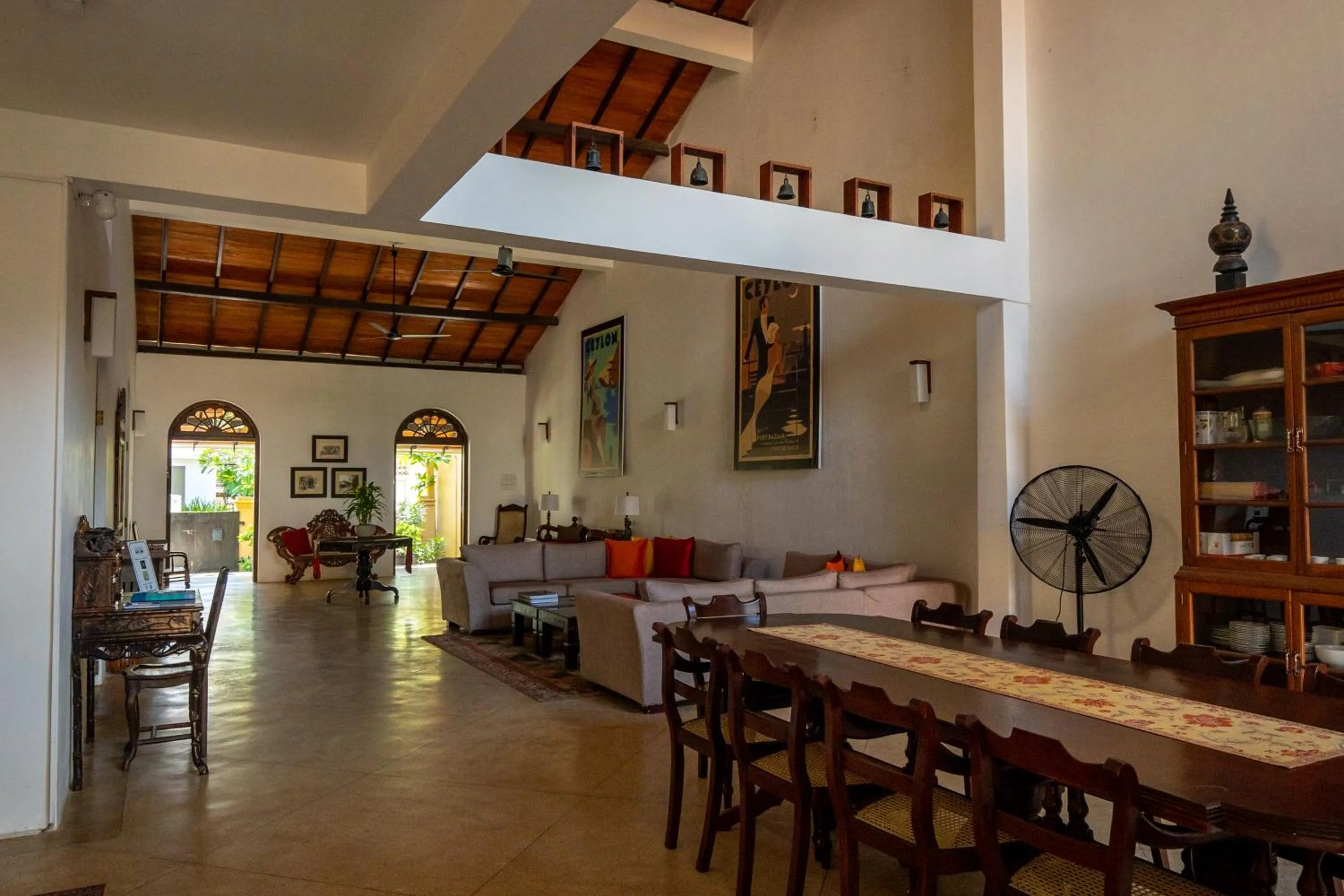 Living room in GALLE HERITAGE VILLA