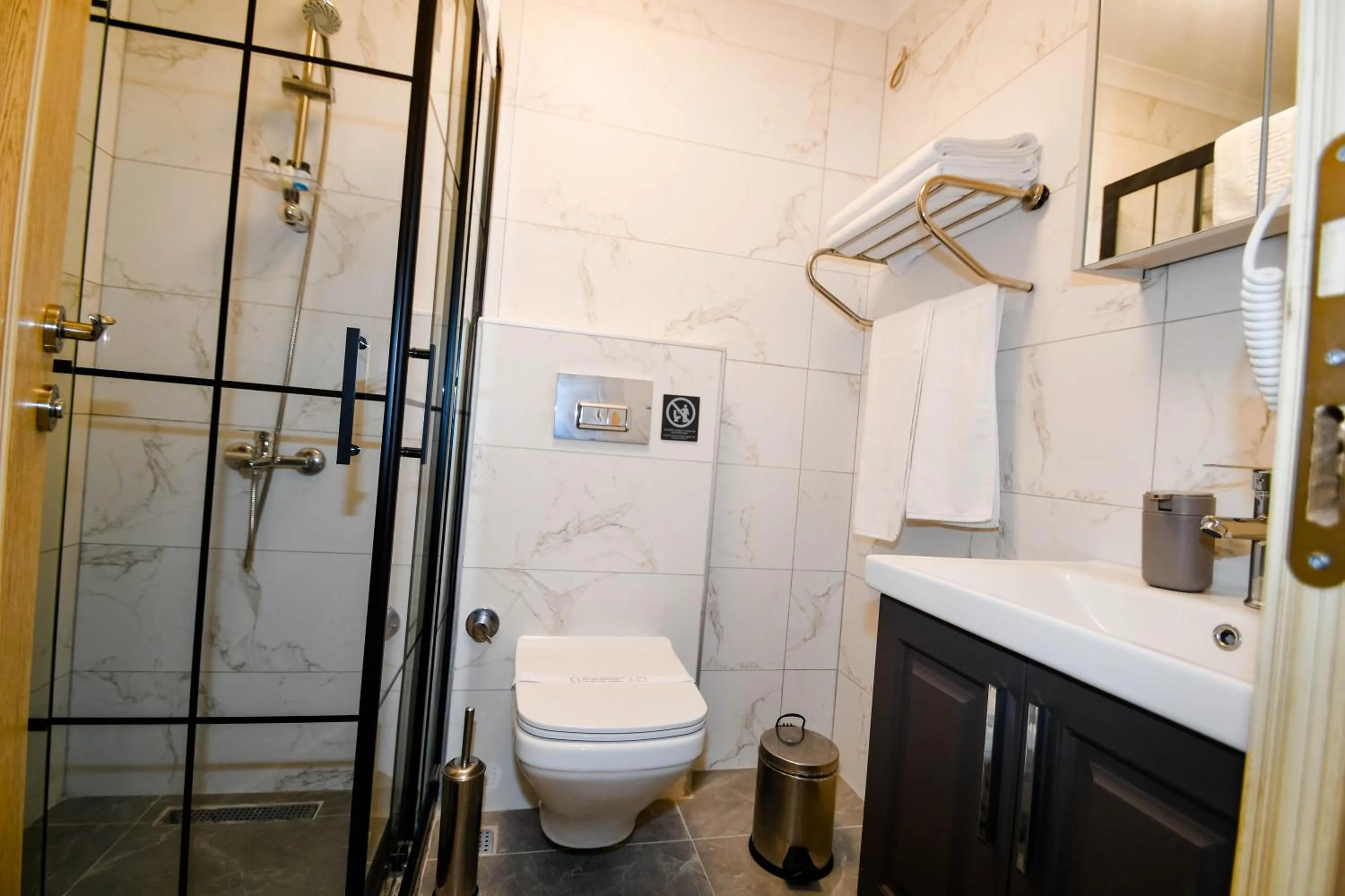 Toilet in Swan Boutique Hotel