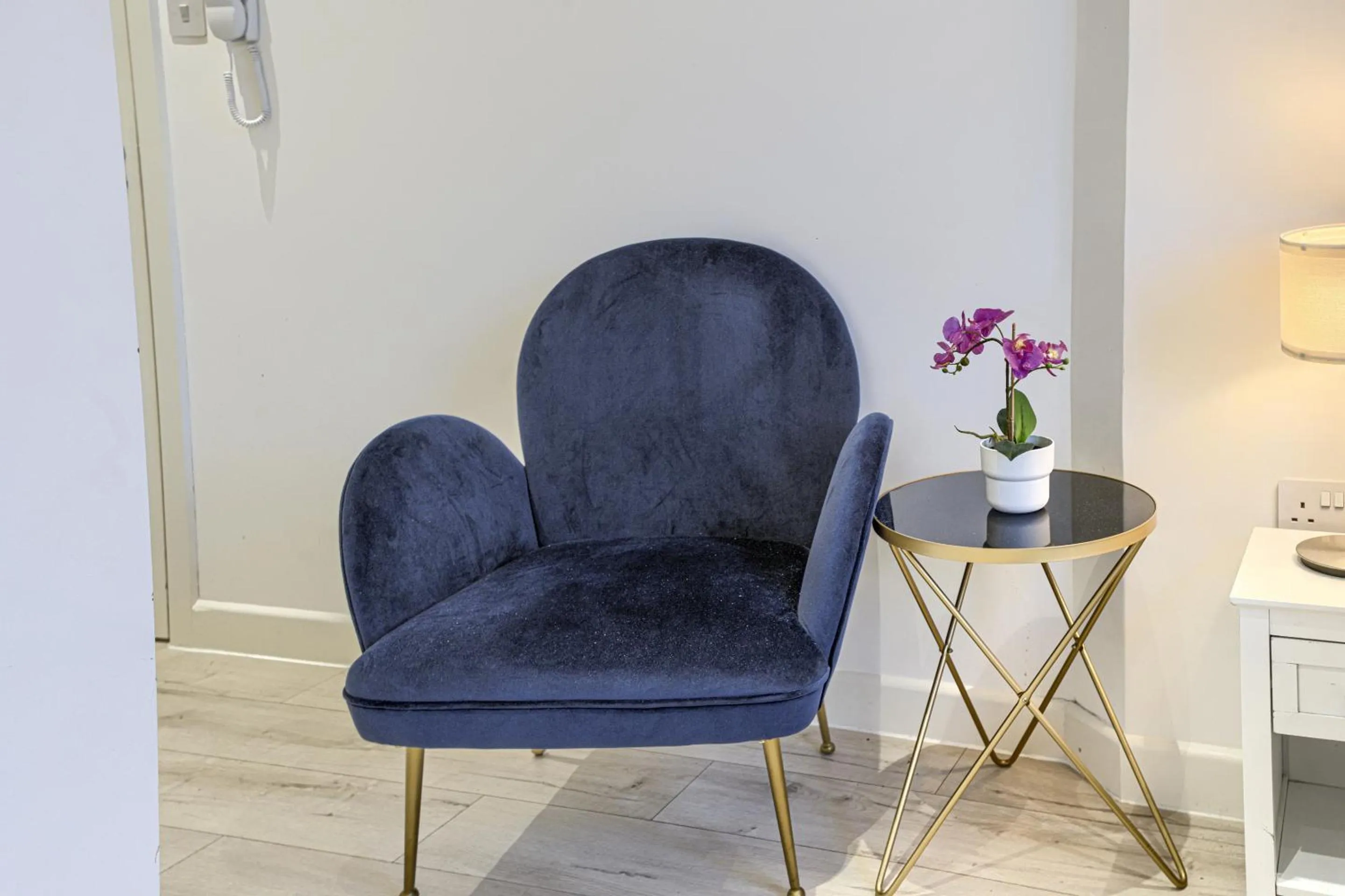 Bedroom in The Finsbury Deluxe Apartments