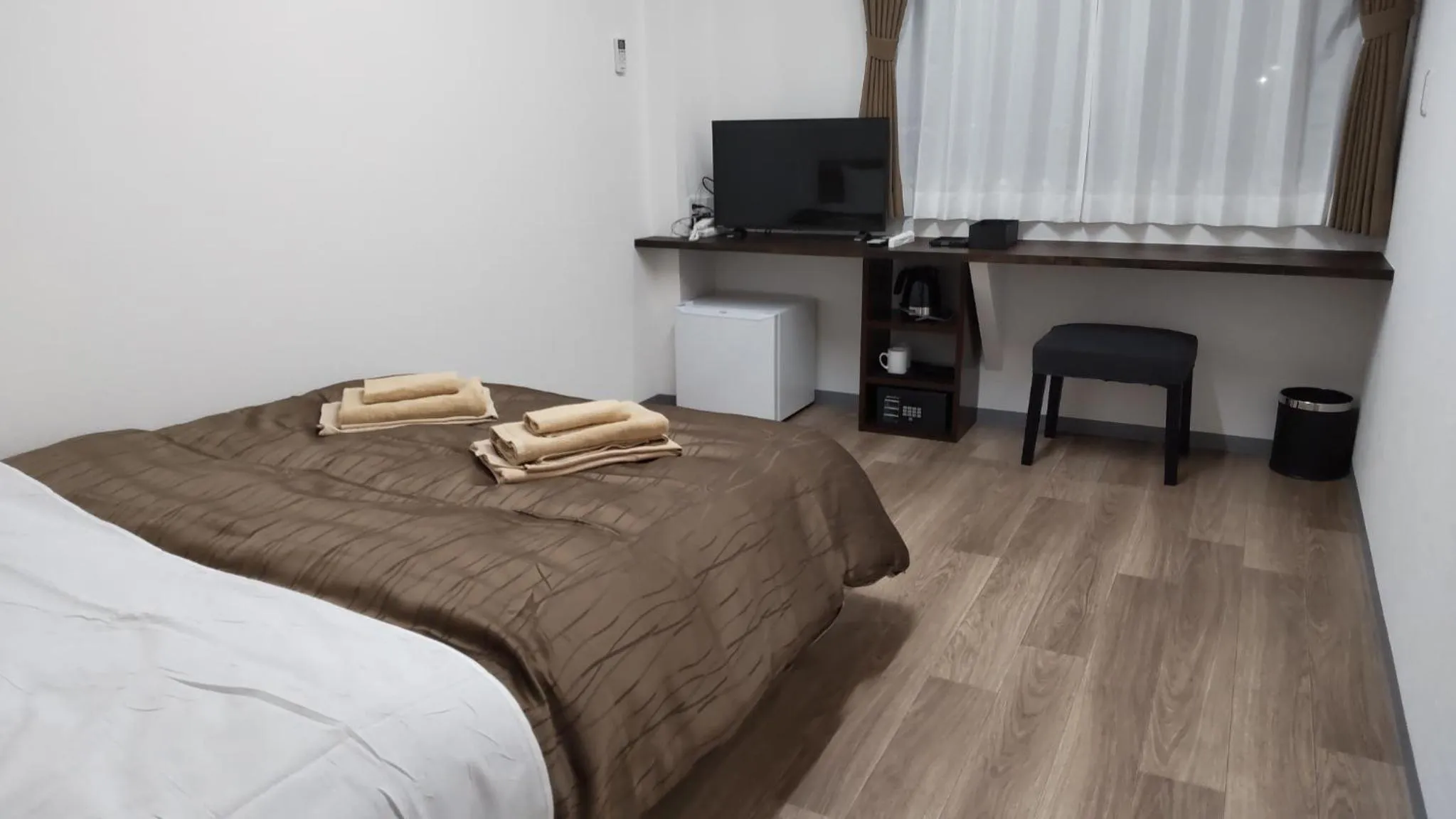 Bed in Basic Hotel Chichibu