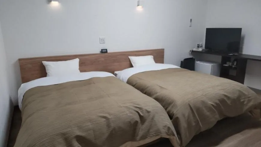 Bed in Basic Hotel Chichibu