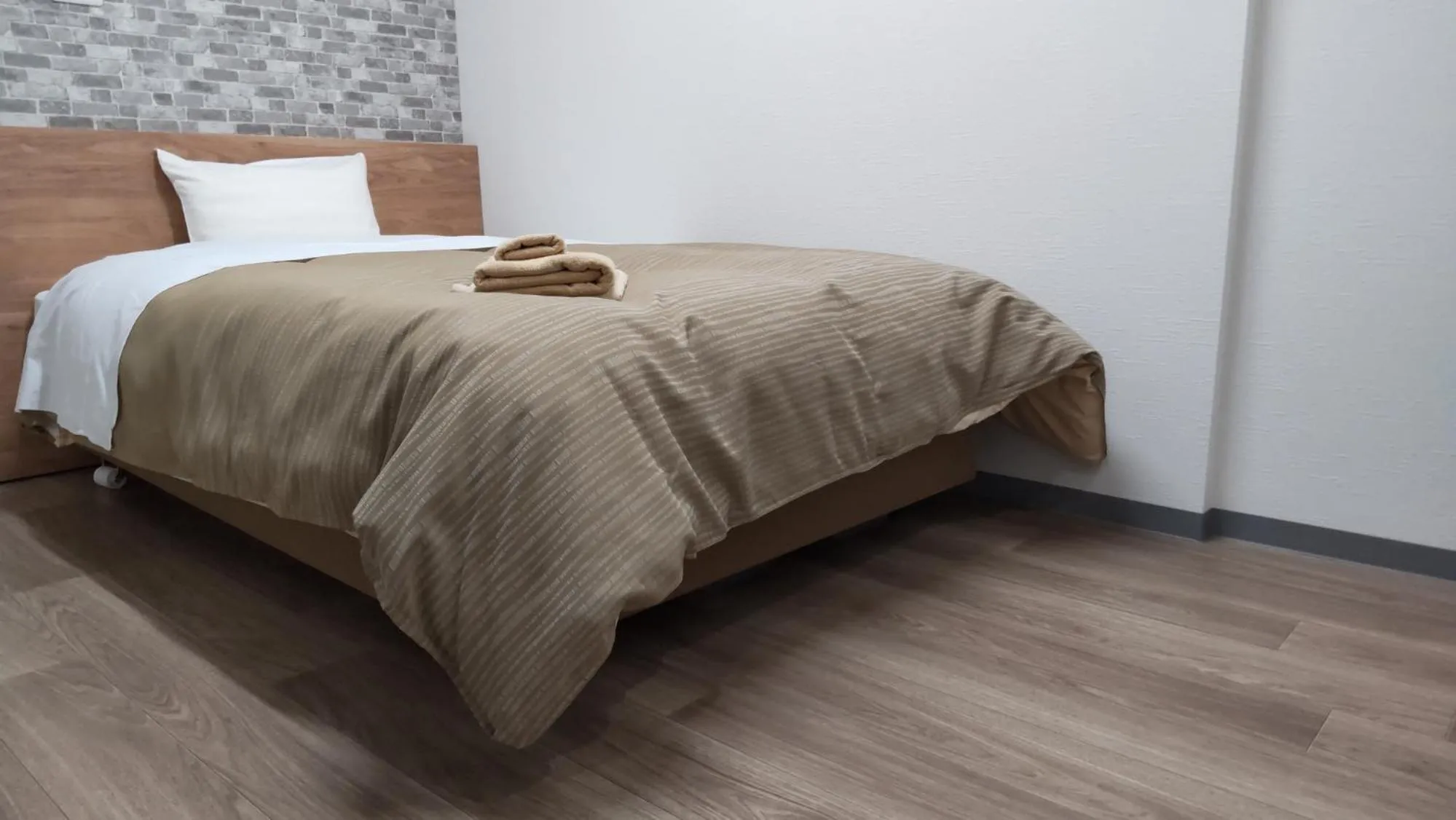 Bed in Basic Hotel Chichibu