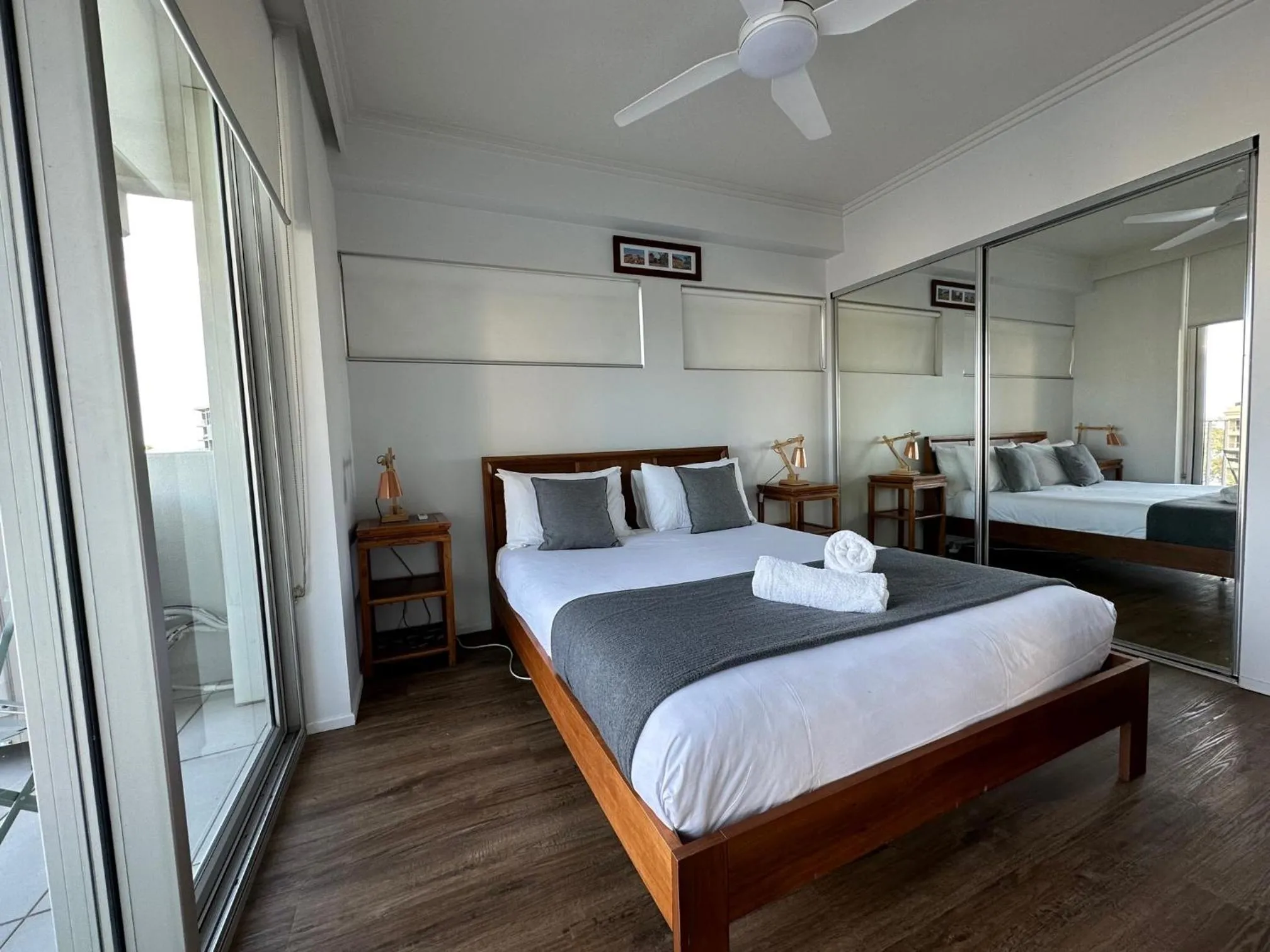 Bedroom, Bed in Story Apartments