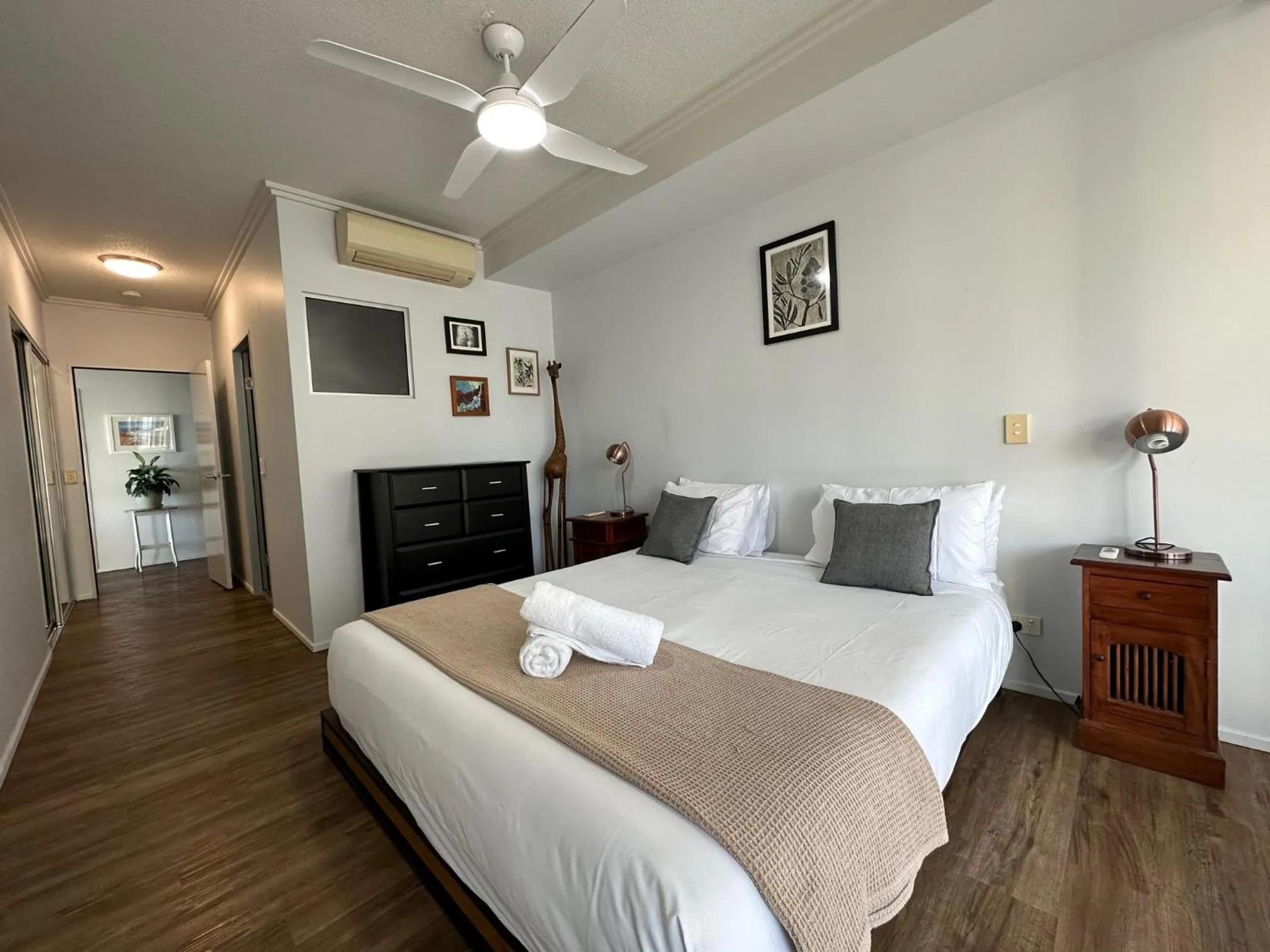 Bedroom, Bed in Story Apartments