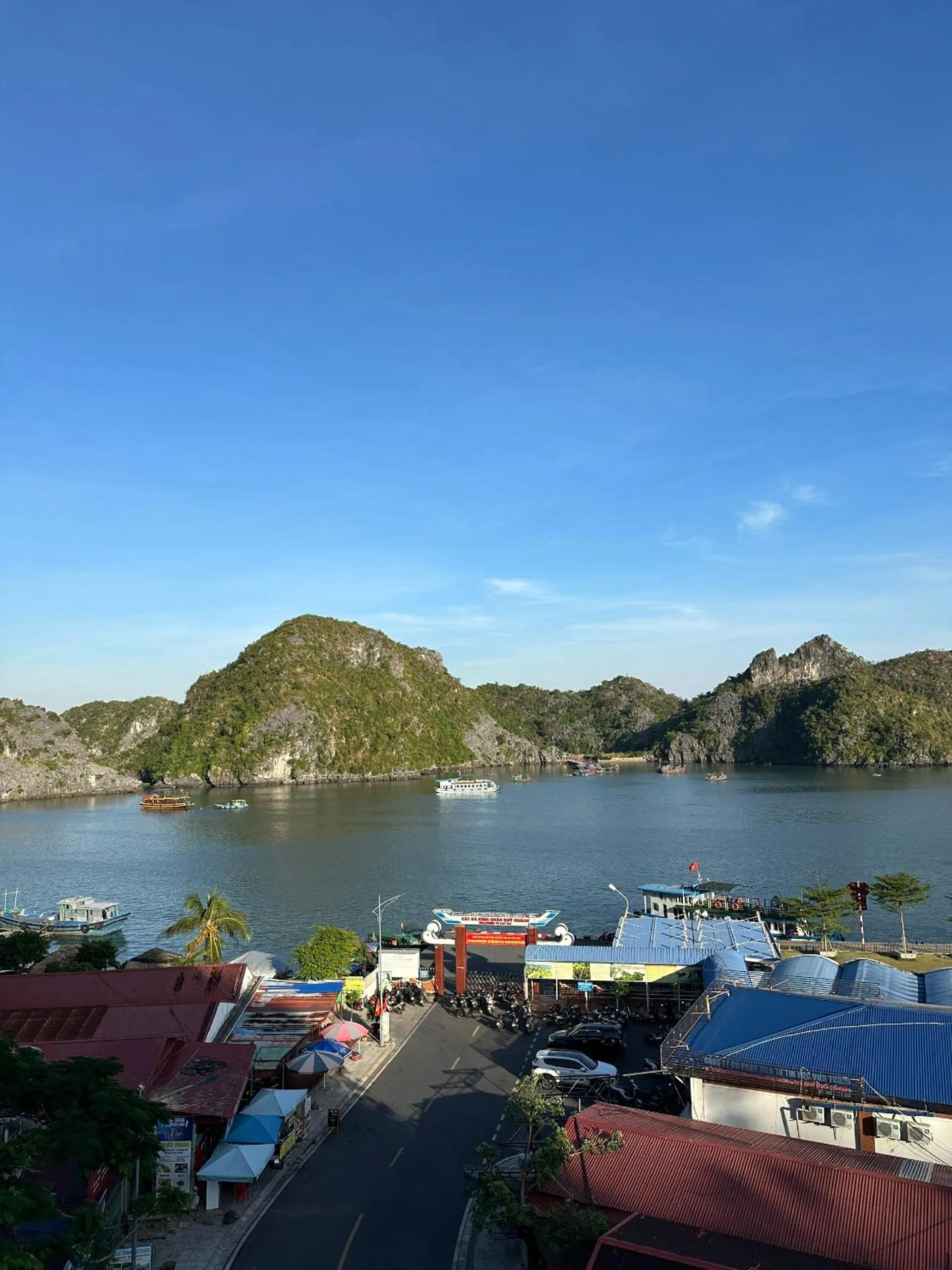Sea view in Cat Ba Plaza Hotel