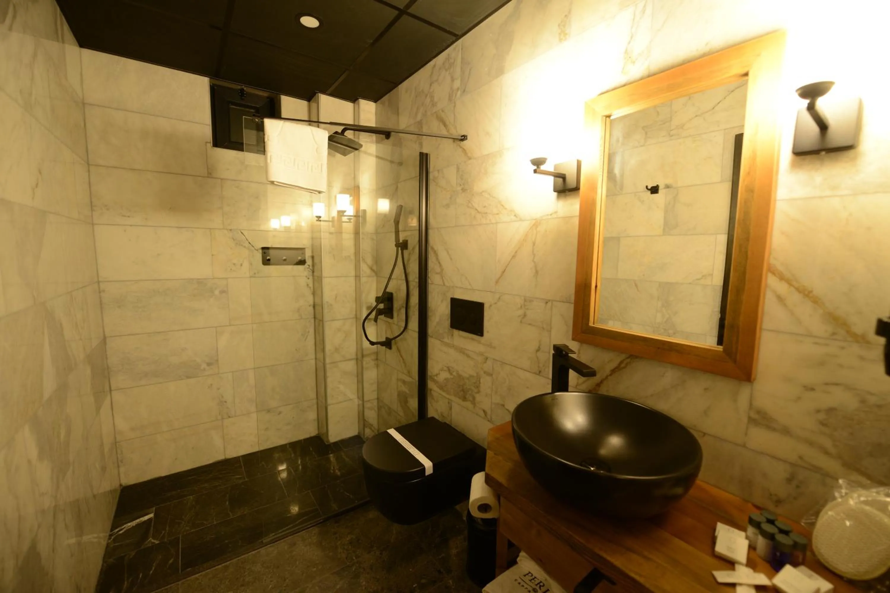 Shower in Perla Cappadocia