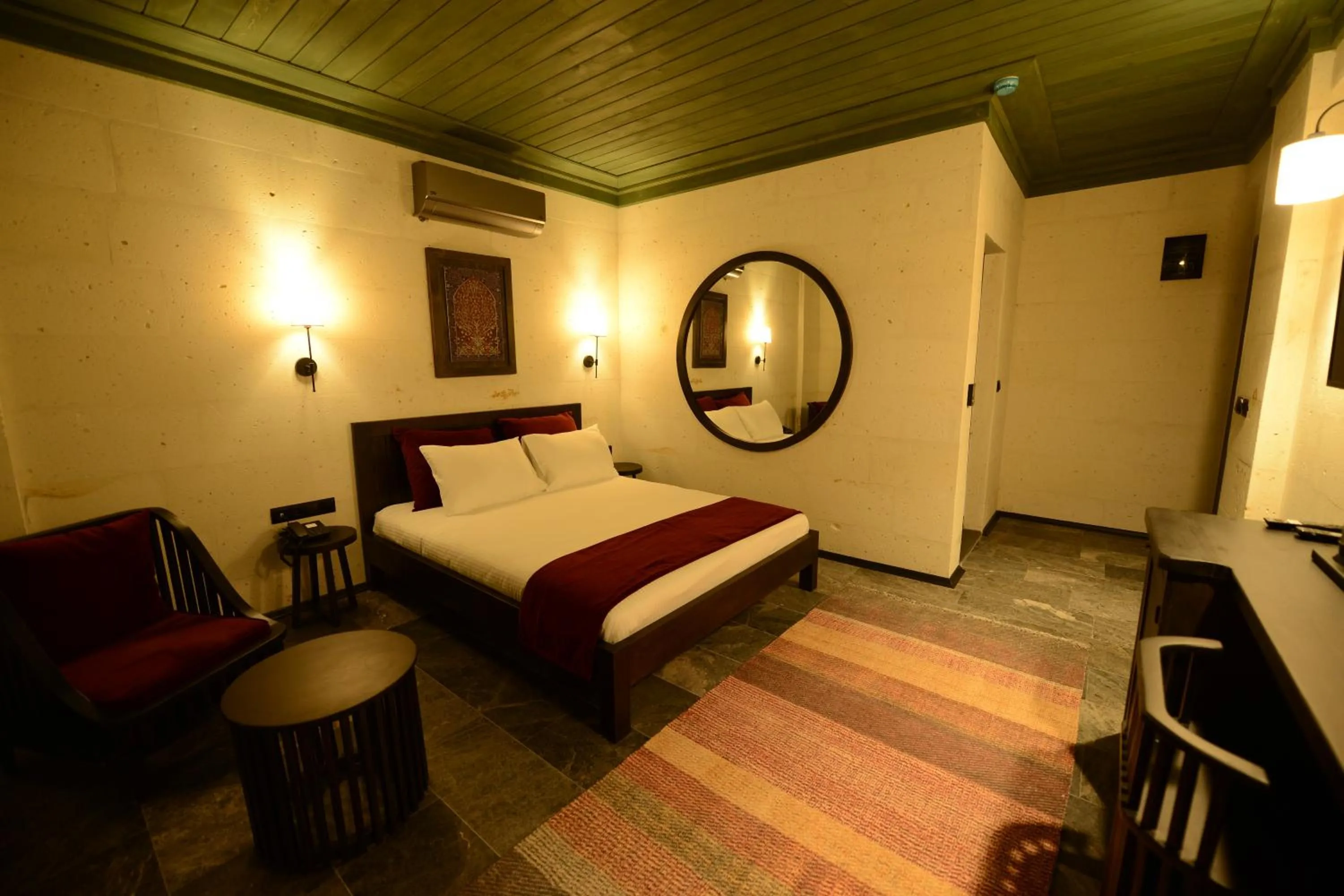 Bed in Perla Cappadocia