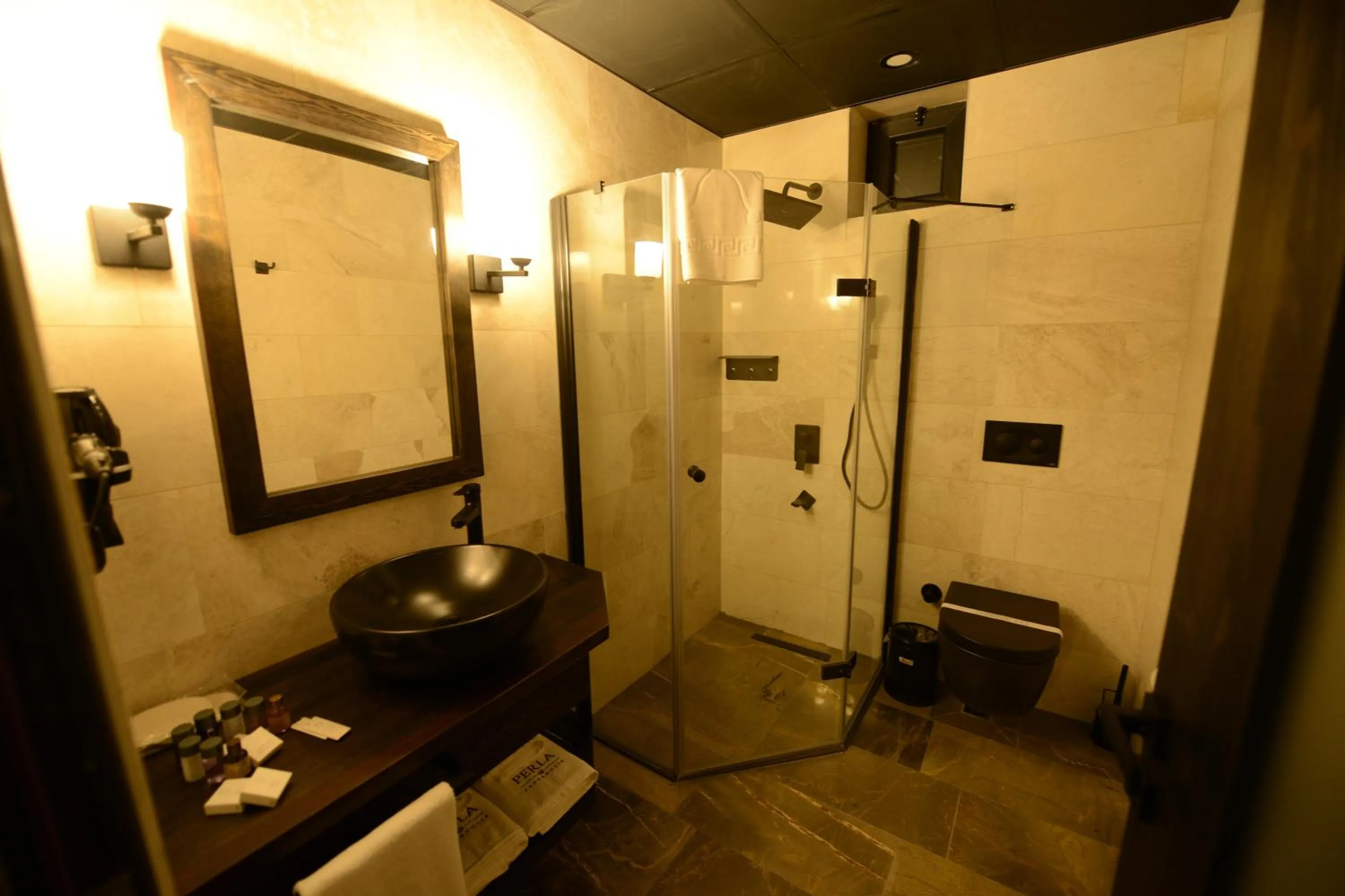 Shower in Perla Cappadocia