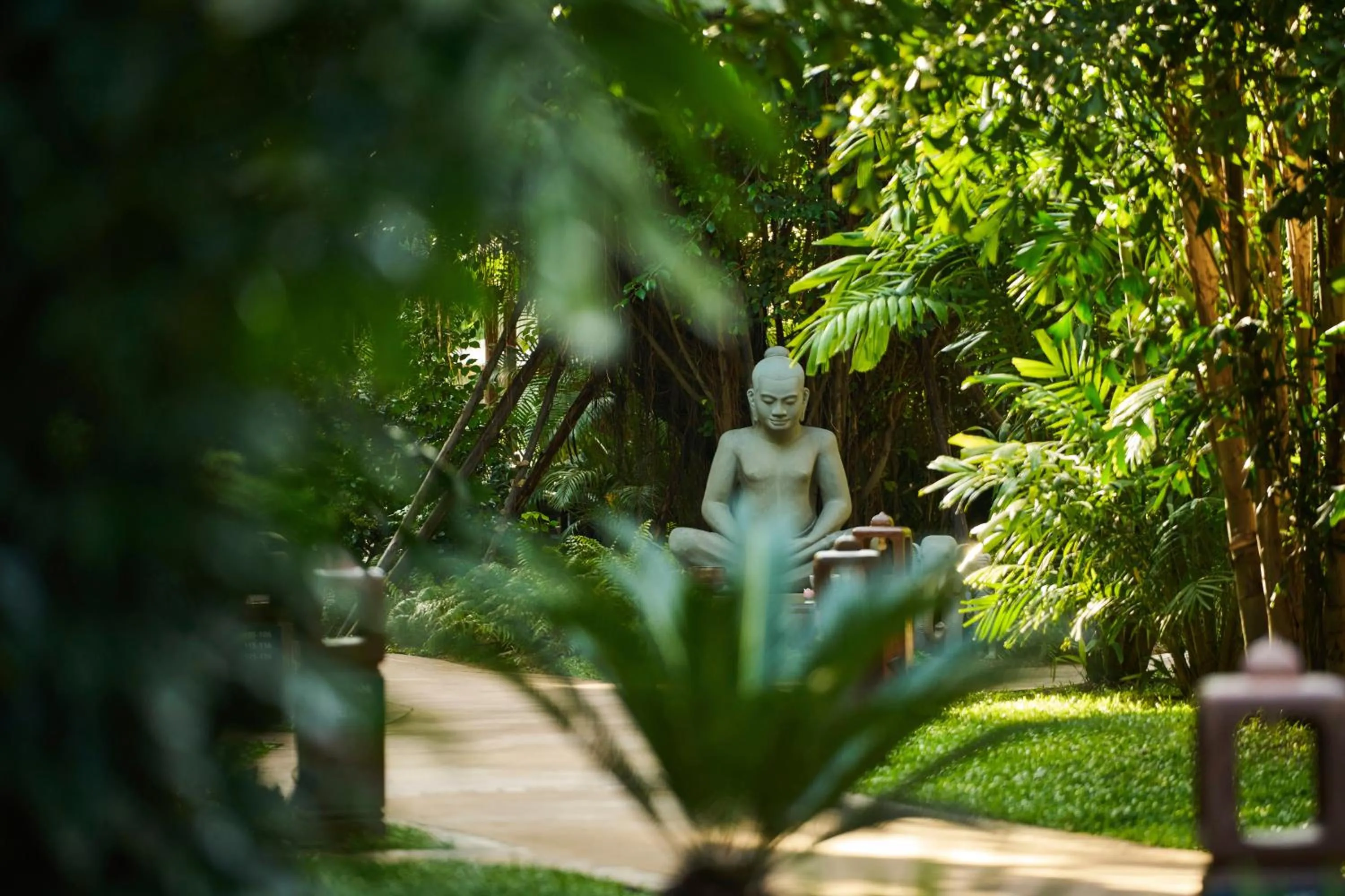 Garden view in TUI BLUE Angkor Grace Wellness Resort
