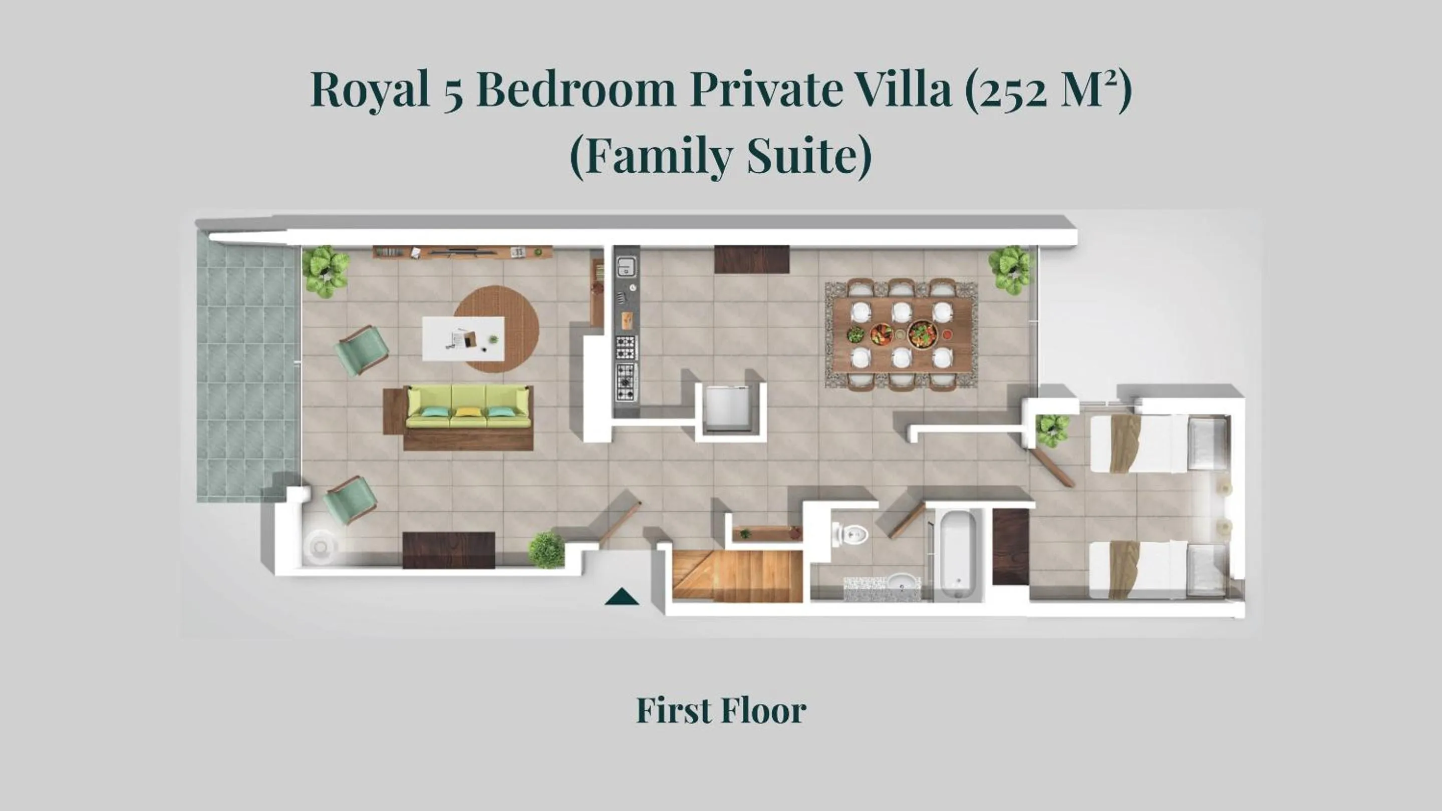 Floor plan in TUI BLUE Angkor Grace Wellness Resort